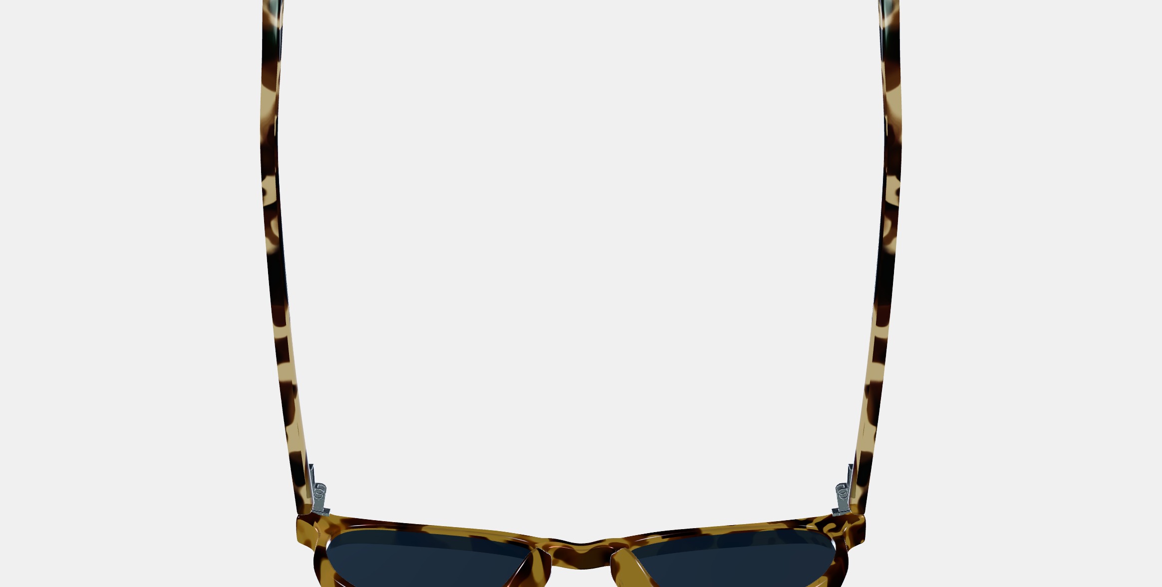 Wright Sunglasses in Walnut Tortoise 3D model_8