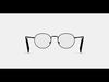 Simon Eyeglasses in Brushed Ink 3D model_1
