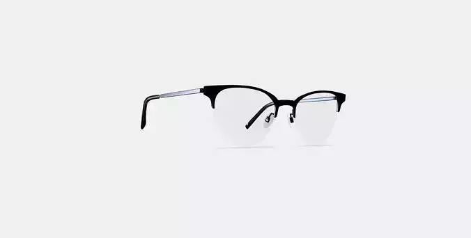 Sahana Eyeglasses in Brushed Ink