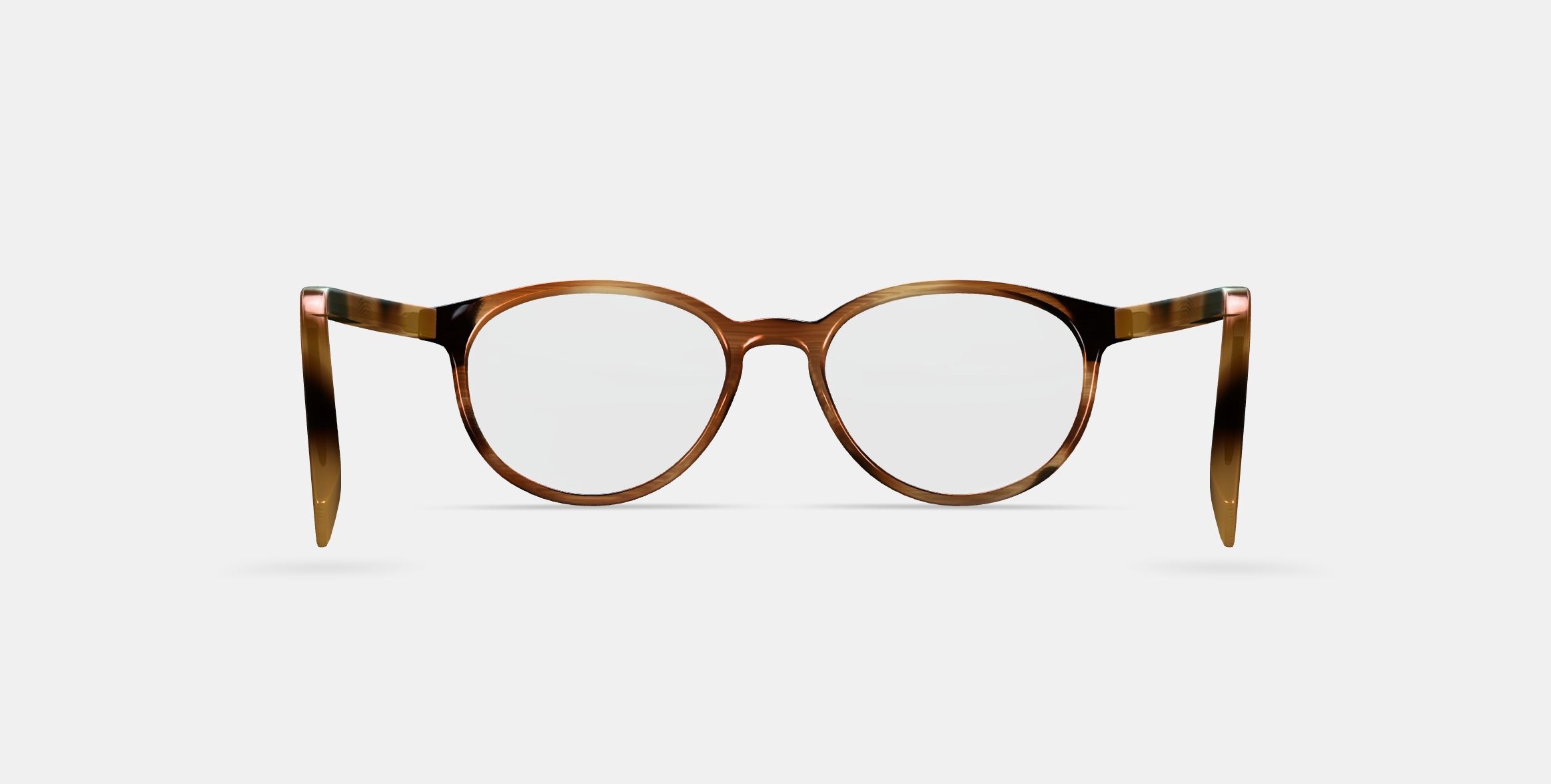 Watts Eyeglasses in Sugar Maple 3D model_15
