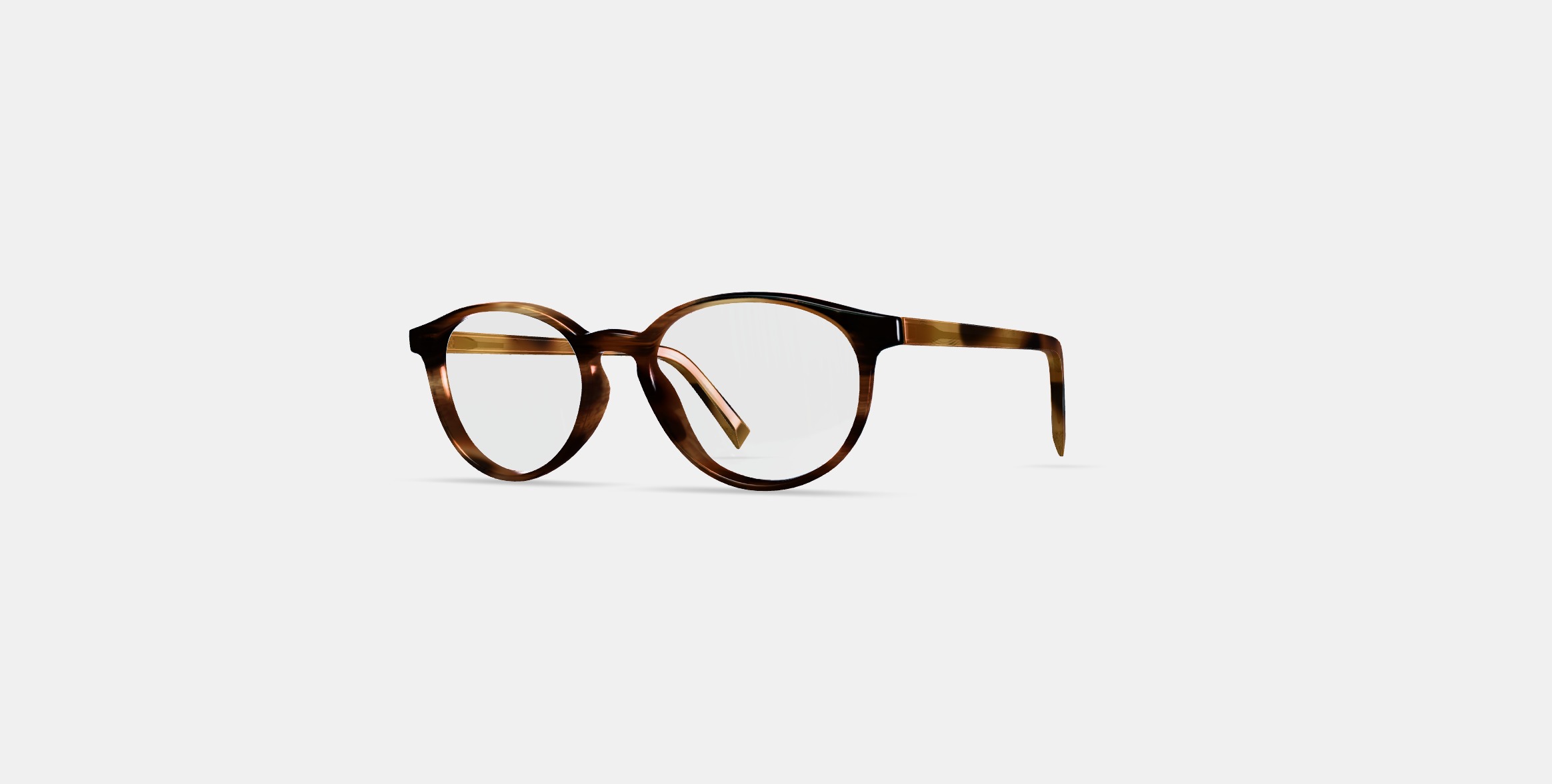 Watts Eyeglasses in Sugar Maple 3D model_12