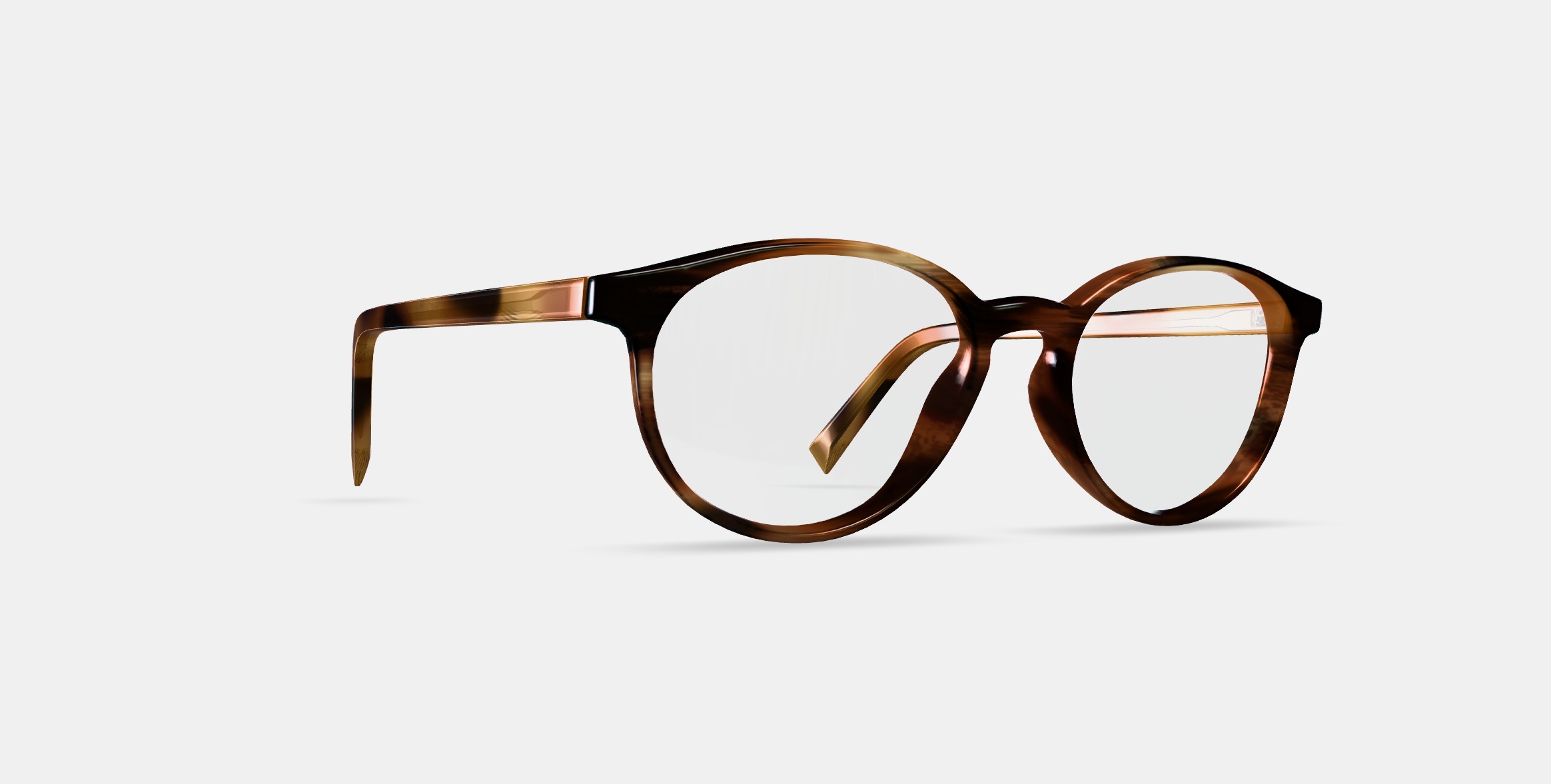 Watts Eyeglasses in Sugar Maple 3D model_9