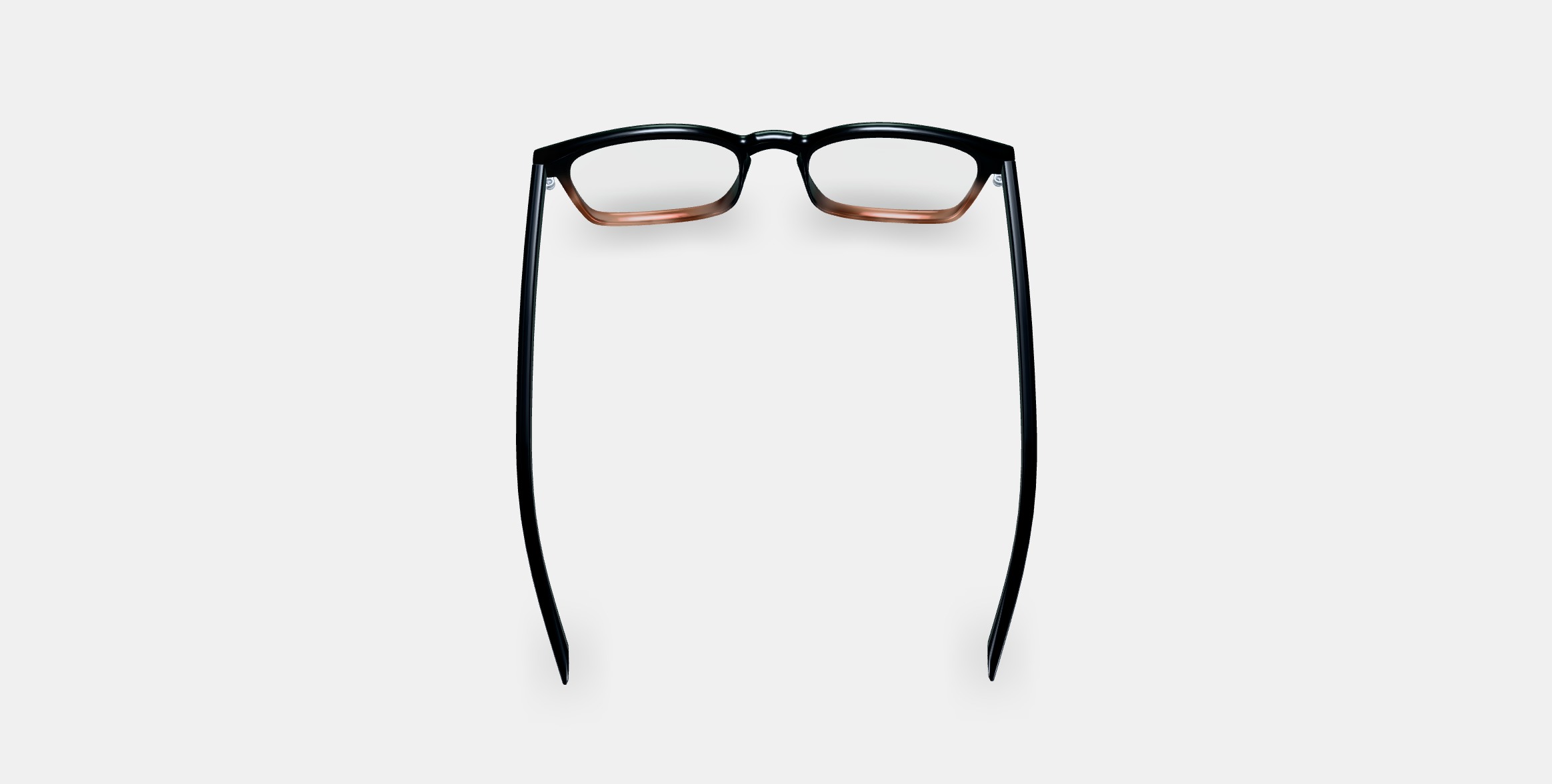 Chase Eyeglasses in Sugar Maple Fade 3D model_2
