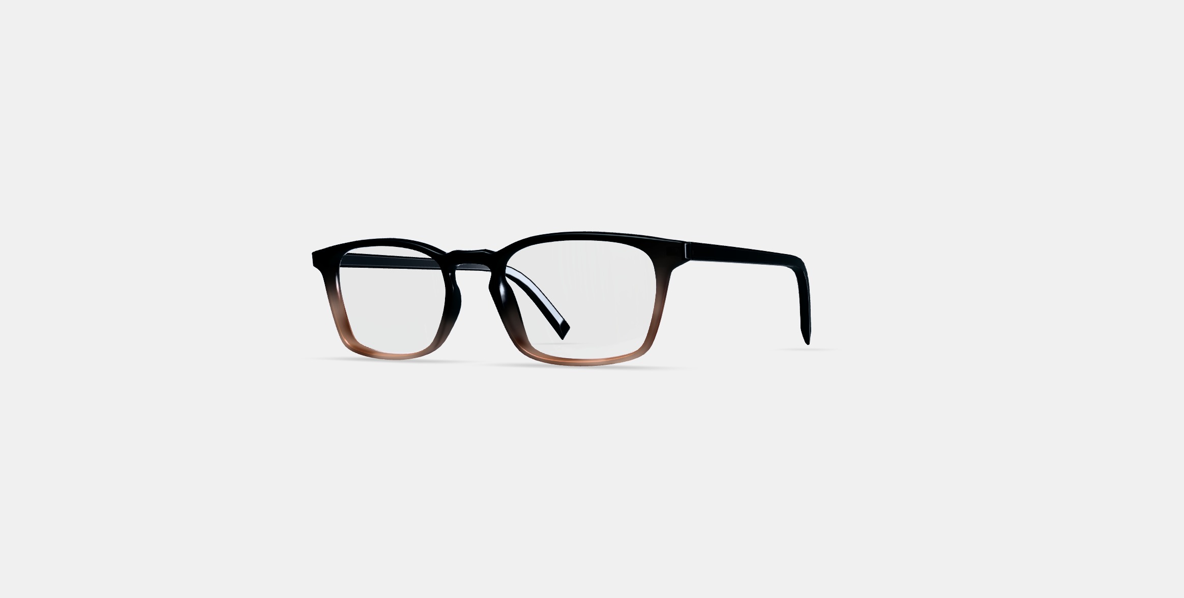 Chase Eyeglasses in Sugar Maple Fade 3D model_12