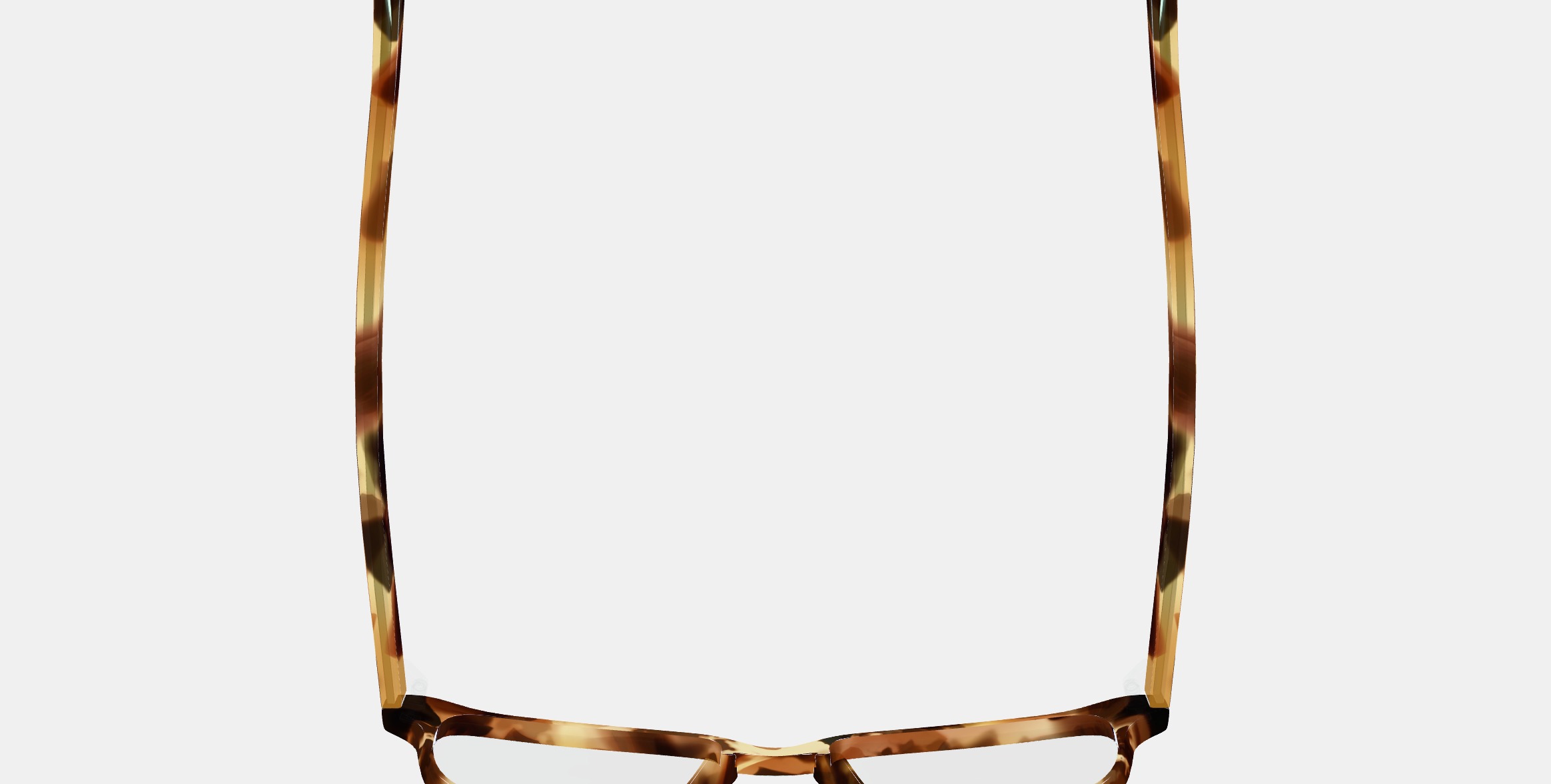 Hardy Eyeglasses in Root Beer 3D model_7