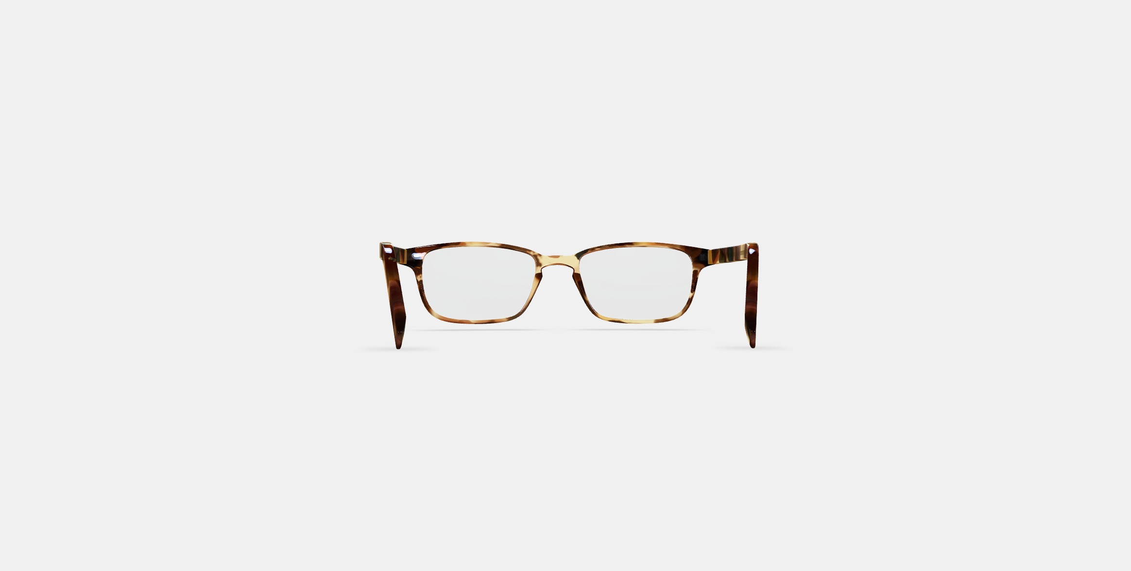 Hardy Eyeglasses in Root Beer 3D model_14