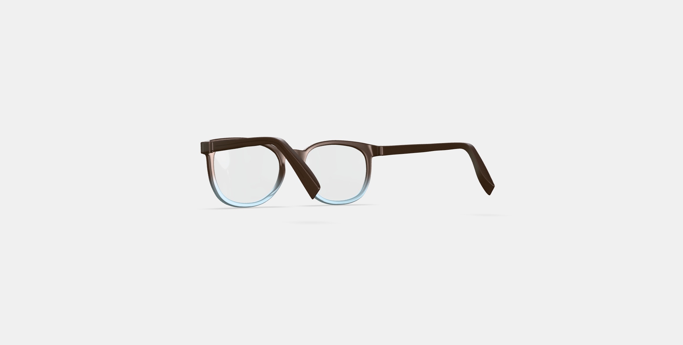 Redding Eyeglasses in Ashwood Matte Fade 3D model_16