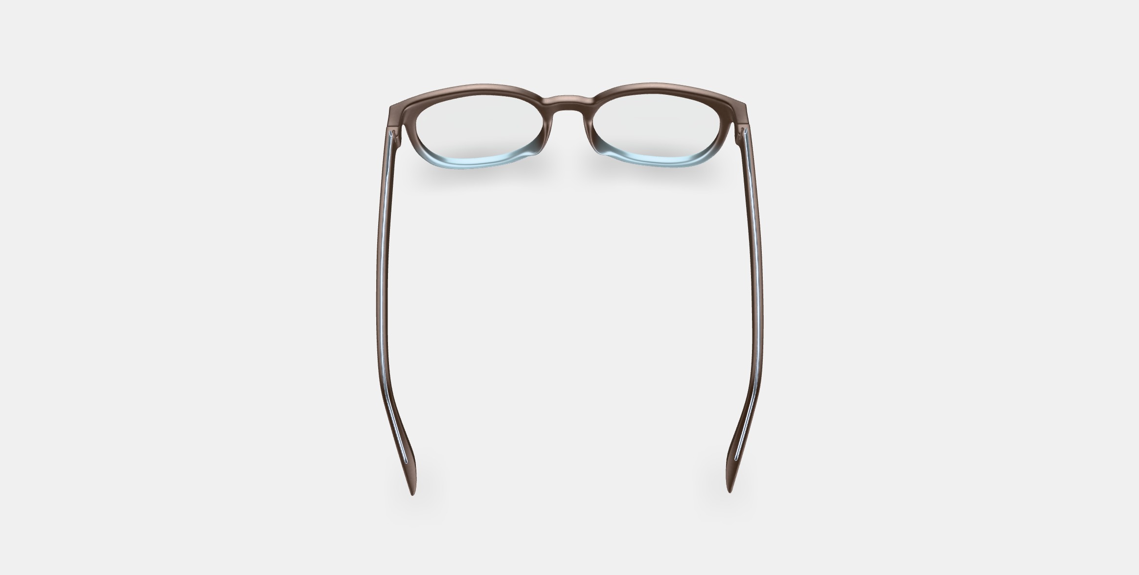 Redding Eyeglasses in Ashwood Matte Fade 3D model_3
