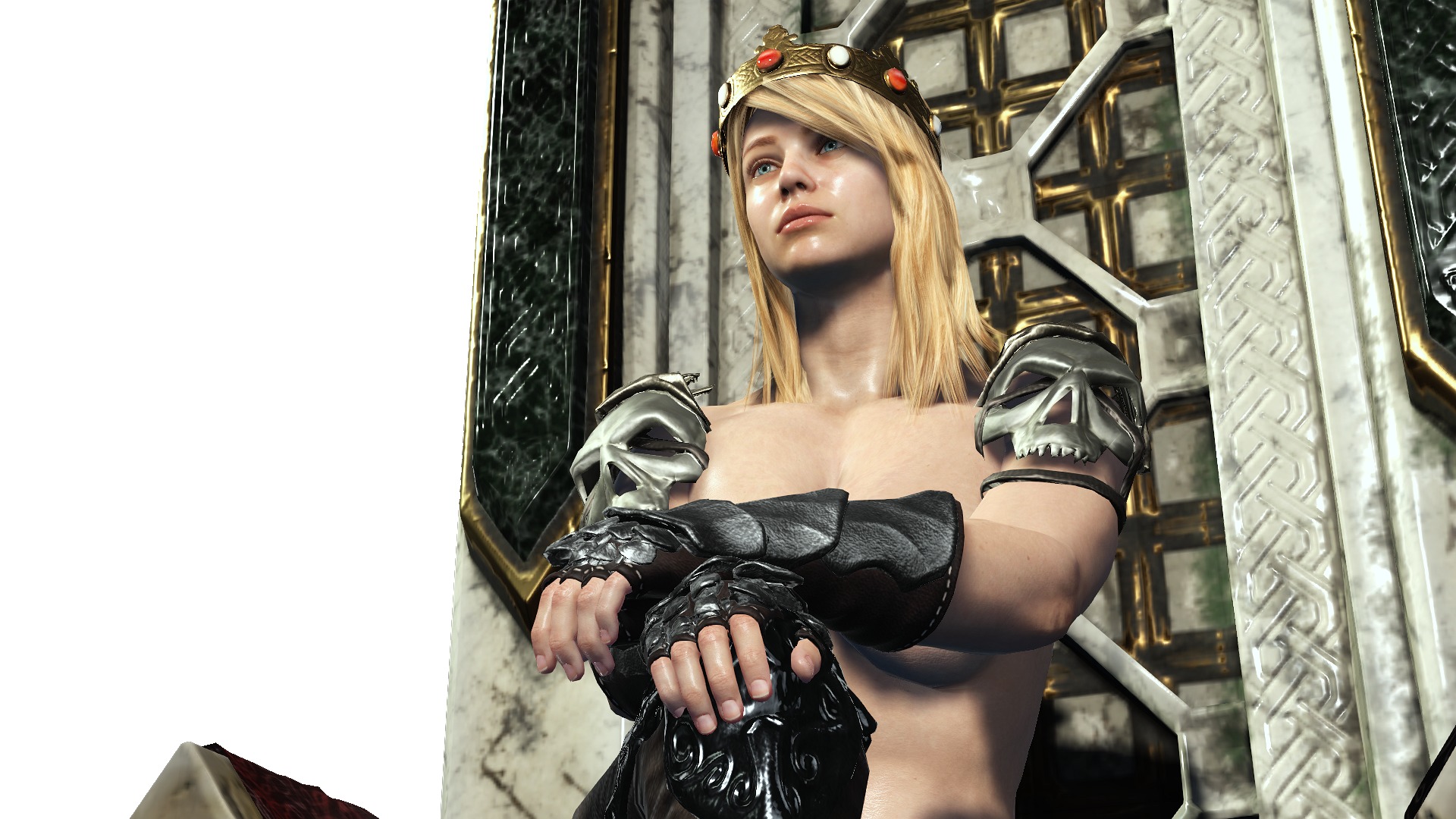 The Empress Low-poly 3D model_12