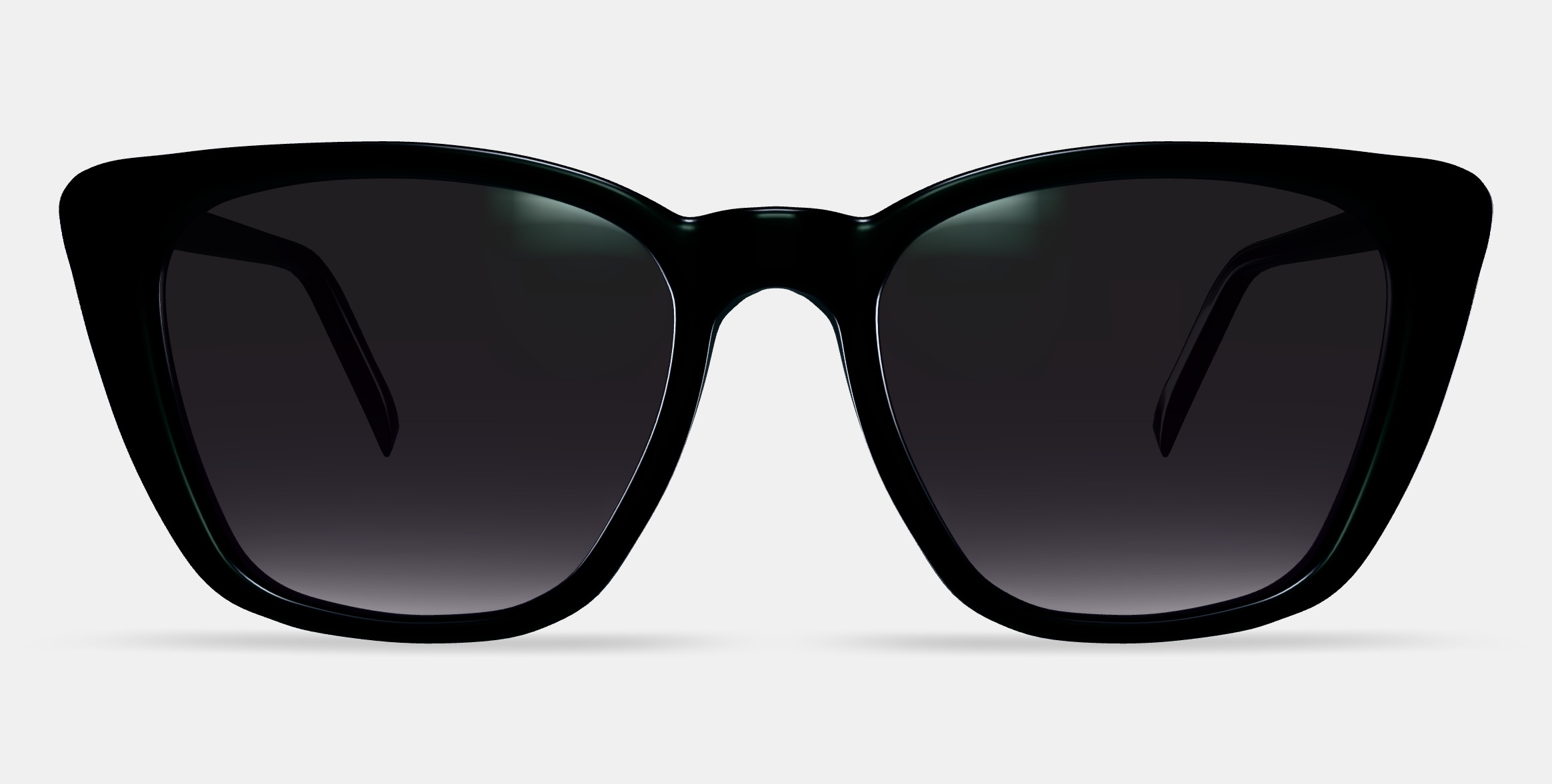 Janelle Sunglasses in Jet Black 3D model_11