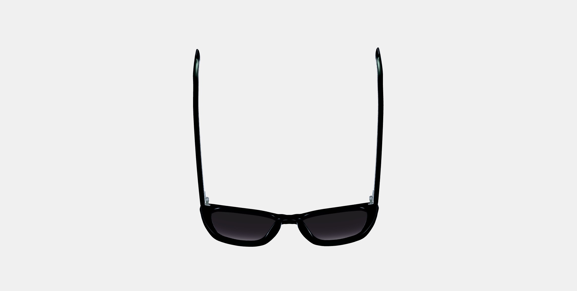 Janelle Sunglasses in Jet Black 3D model_7