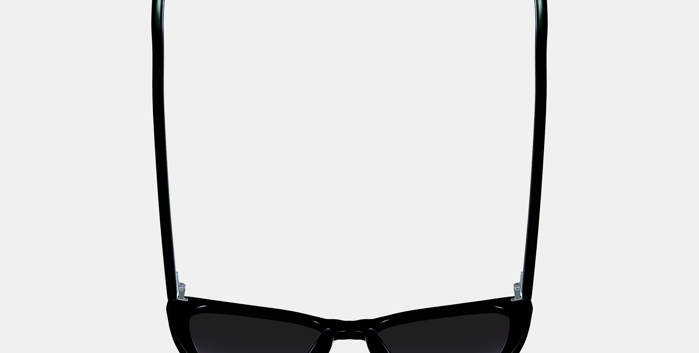 Janelle Sunglasses in Jet Black 3D model_8