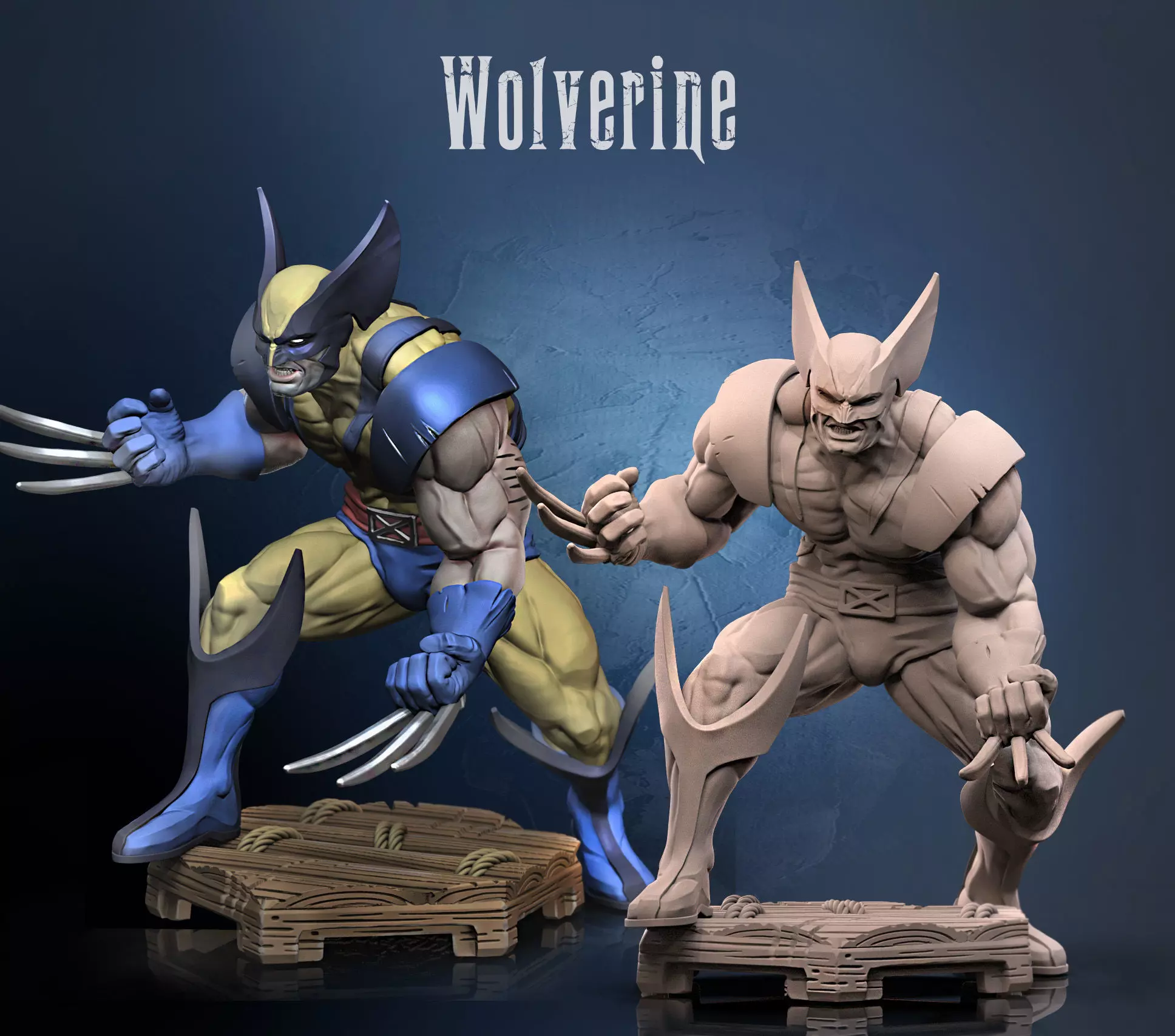 Wolverine 3D print model