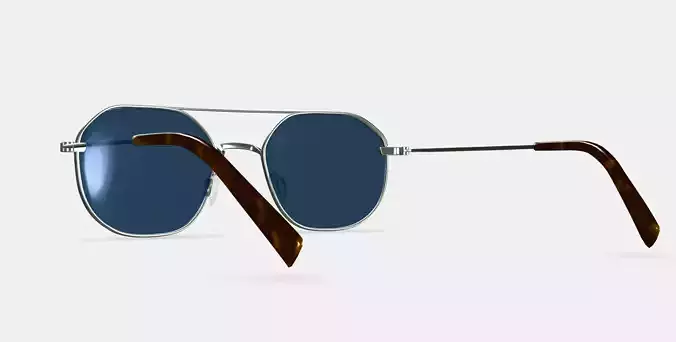 Renaldo Sunglasses in Antique Silver