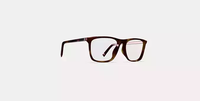 Fletcher Low Bridge Fit Eyeglasses in Rye Tortoise