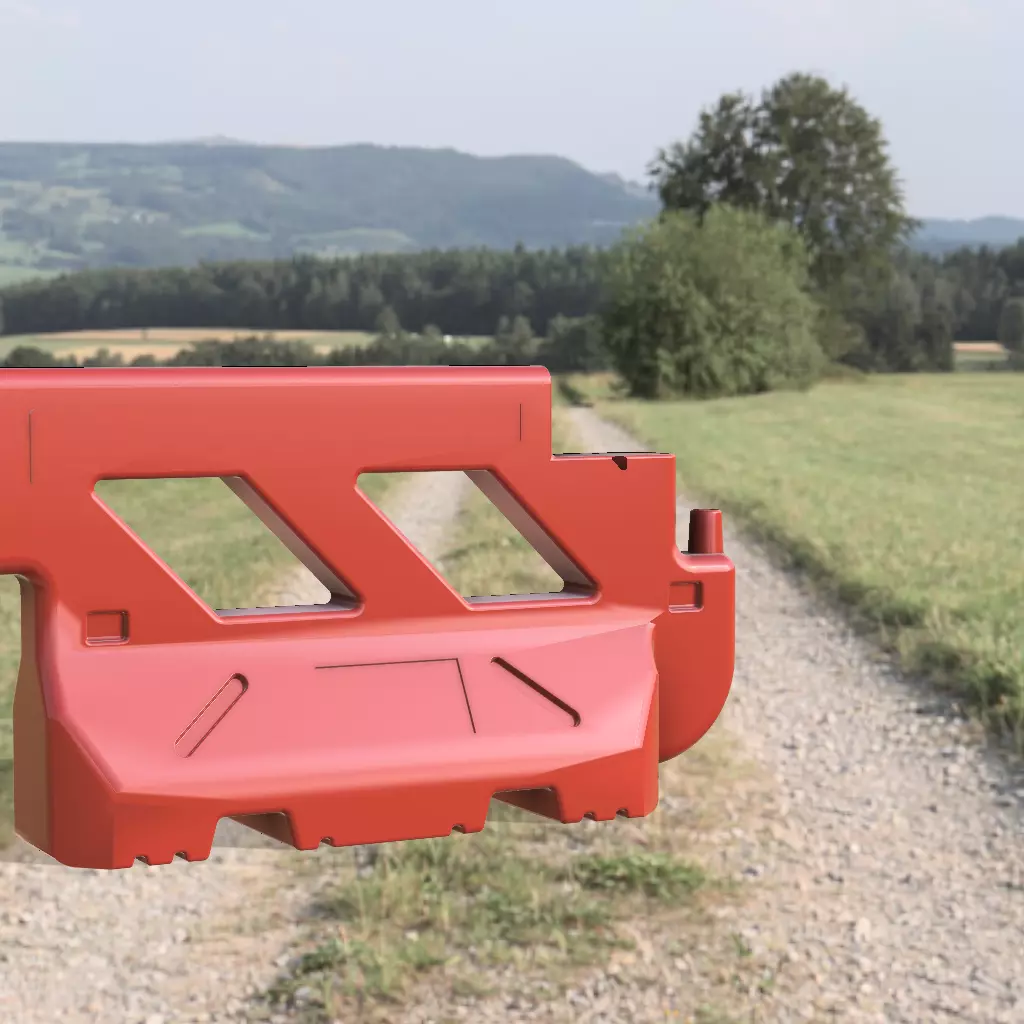 Road barrer 3D print model