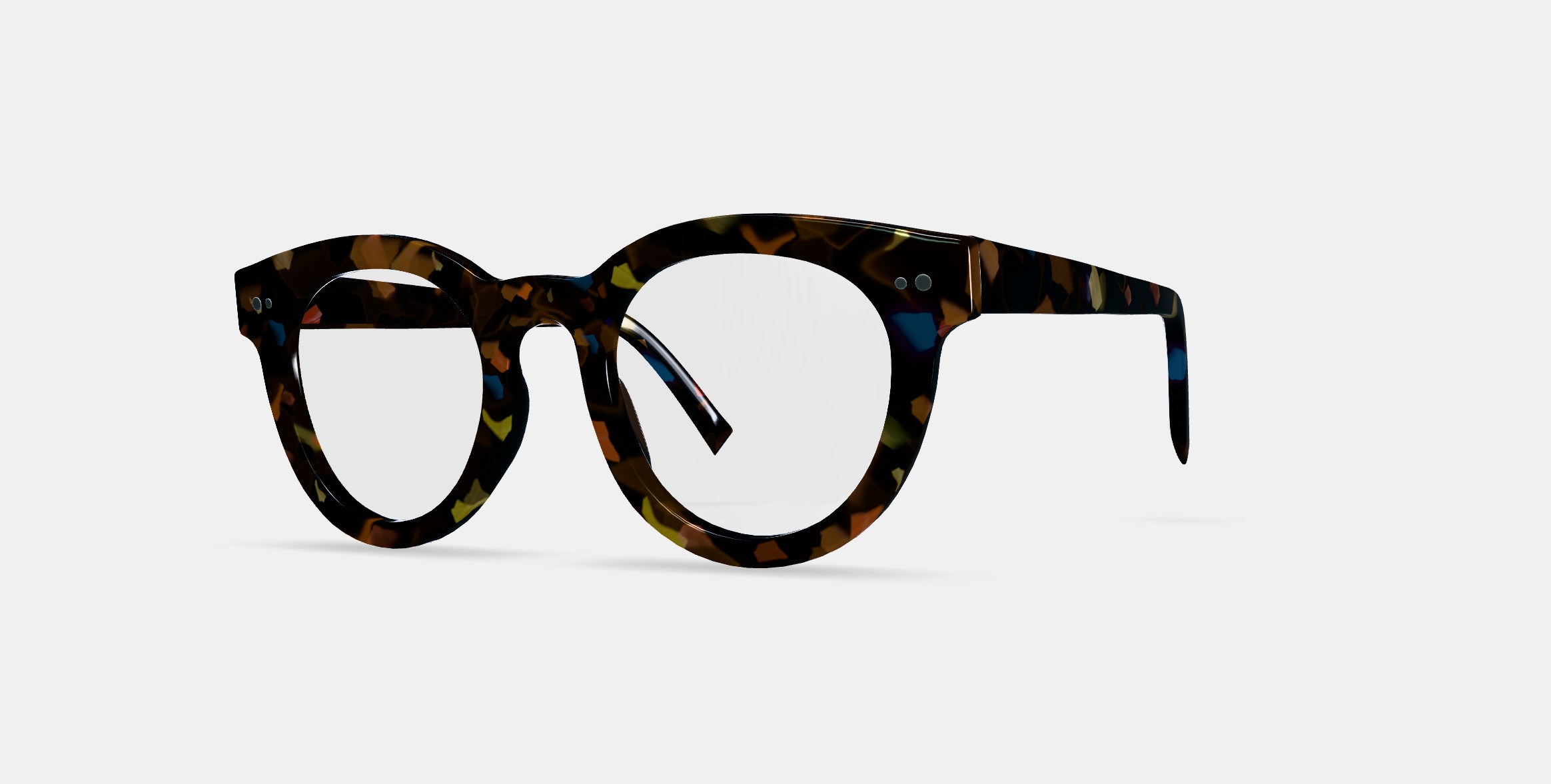 Naima Eyeglasses in Amalfi Tortoise 3D model_13