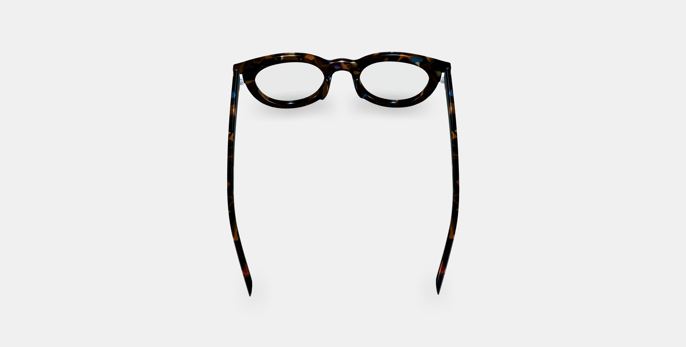 Naima Eyeglasses in Amalfi Tortoise 3D model_3