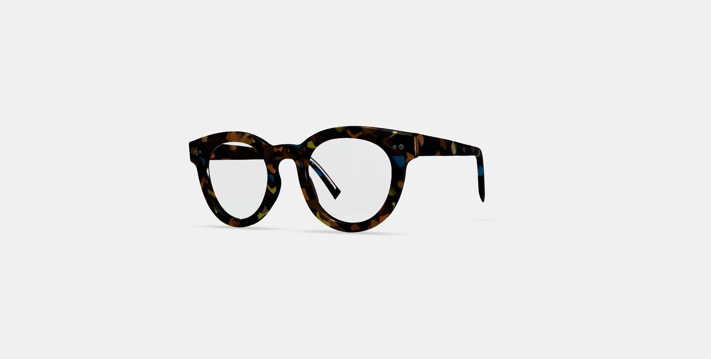 Naima Eyeglasses in Amalfi Tortoise 3D model_12