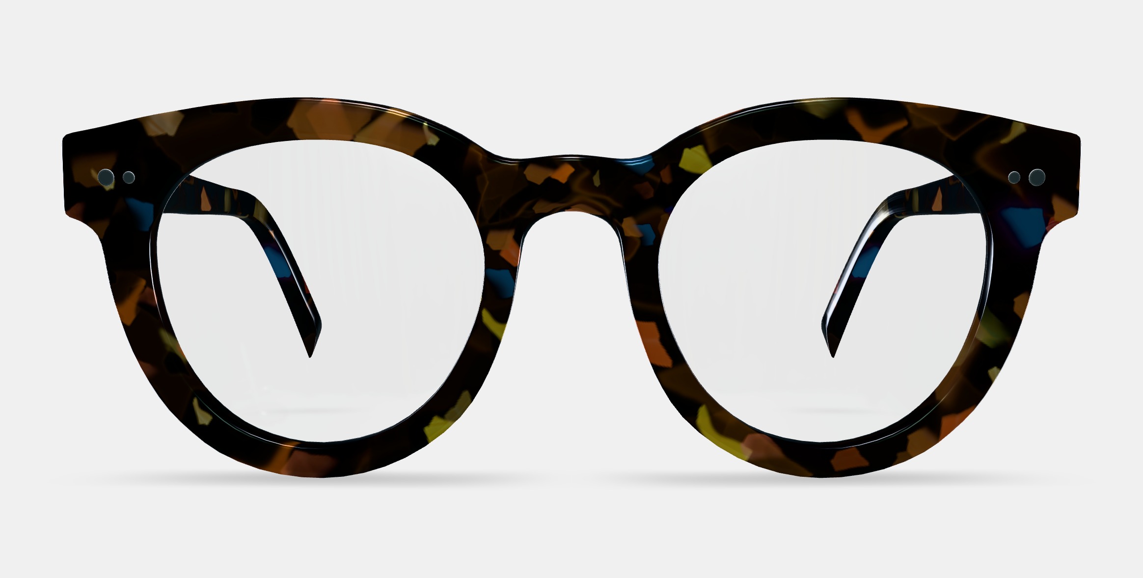 Naima Eyeglasses in Amalfi Tortoise 3D model_11