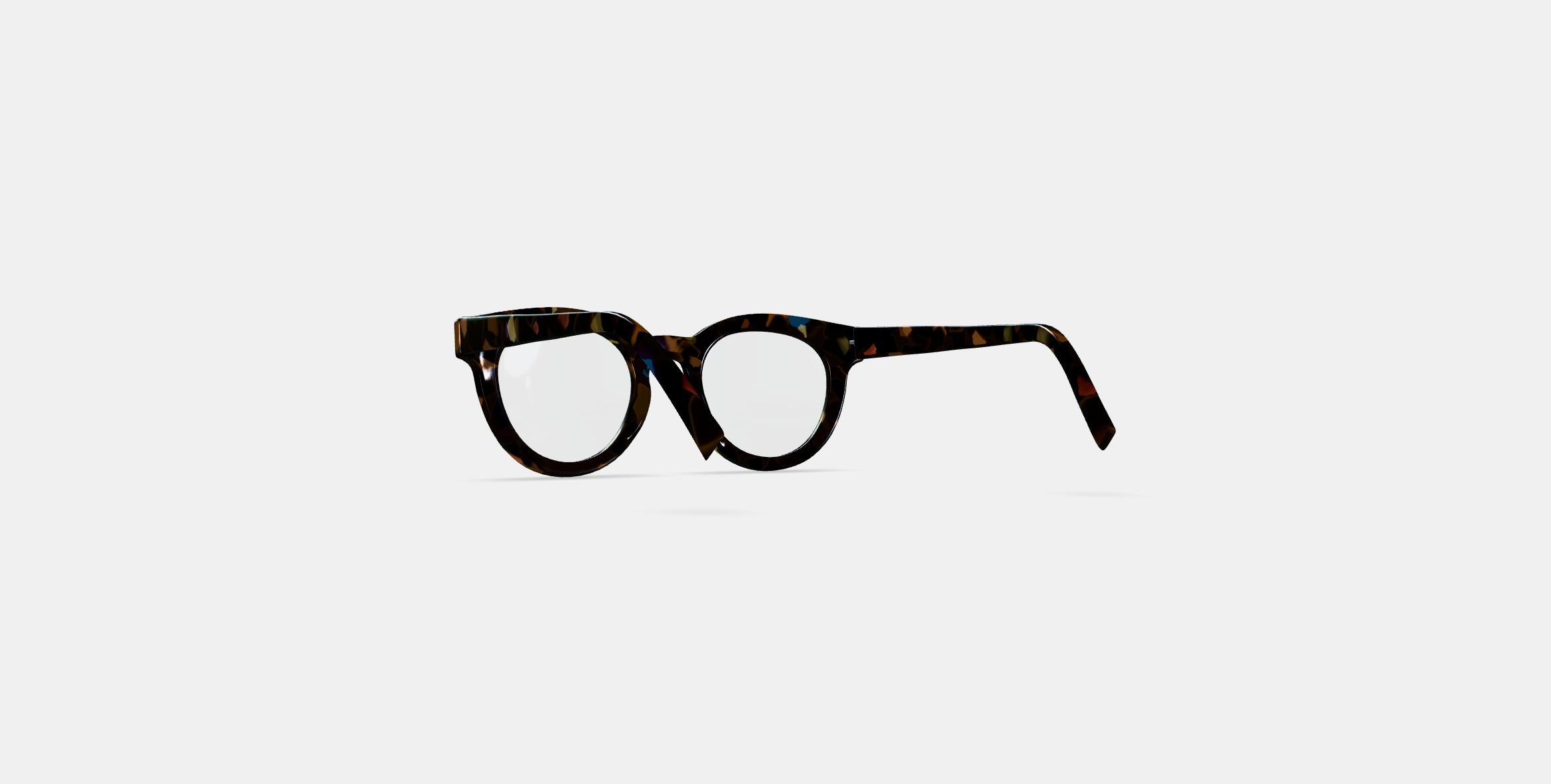Naima Eyeglasses in Amalfi Tortoise 3D model_16