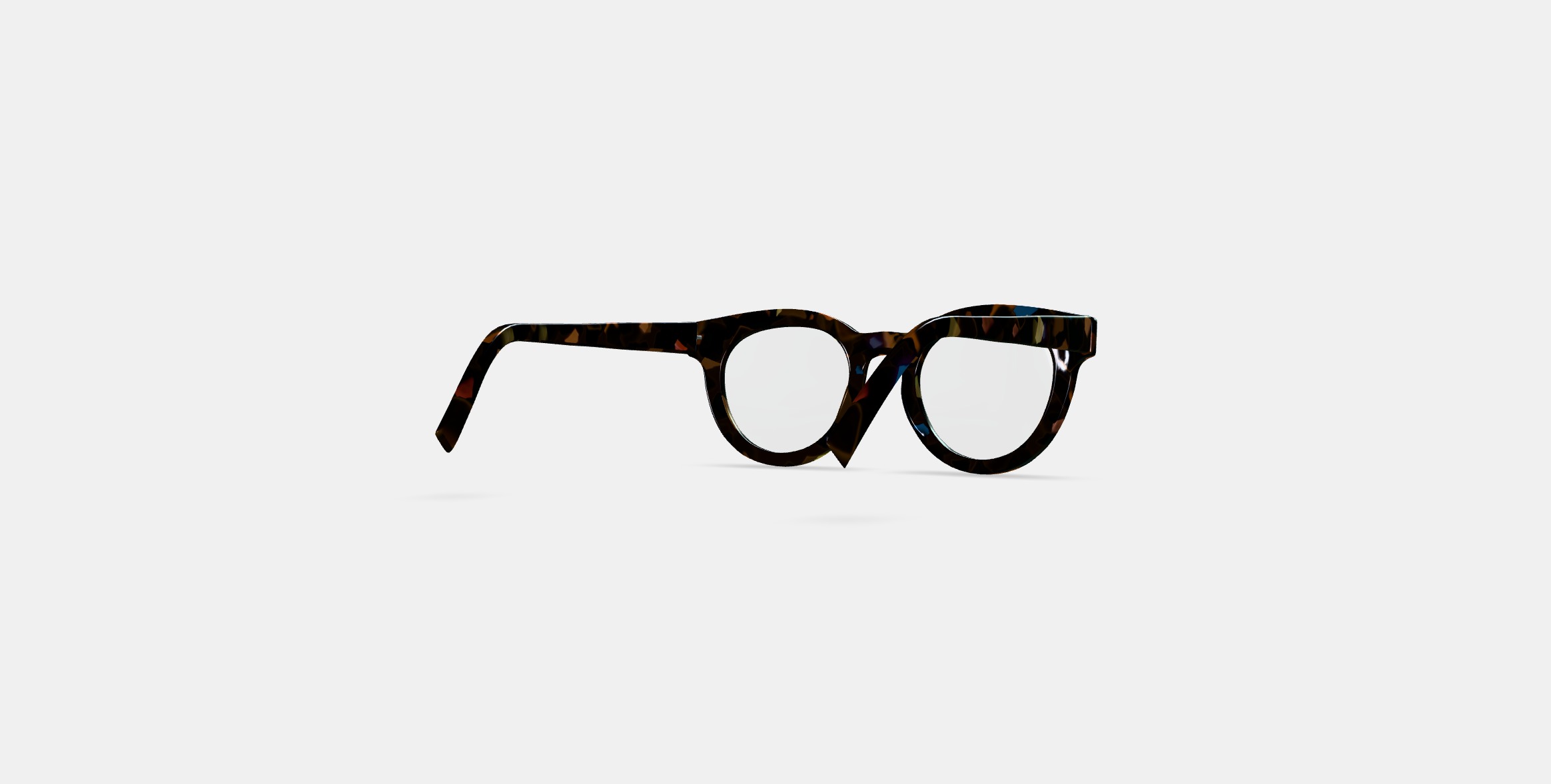 Naima Eyeglasses in Amalfi Tortoise 3D model_5
