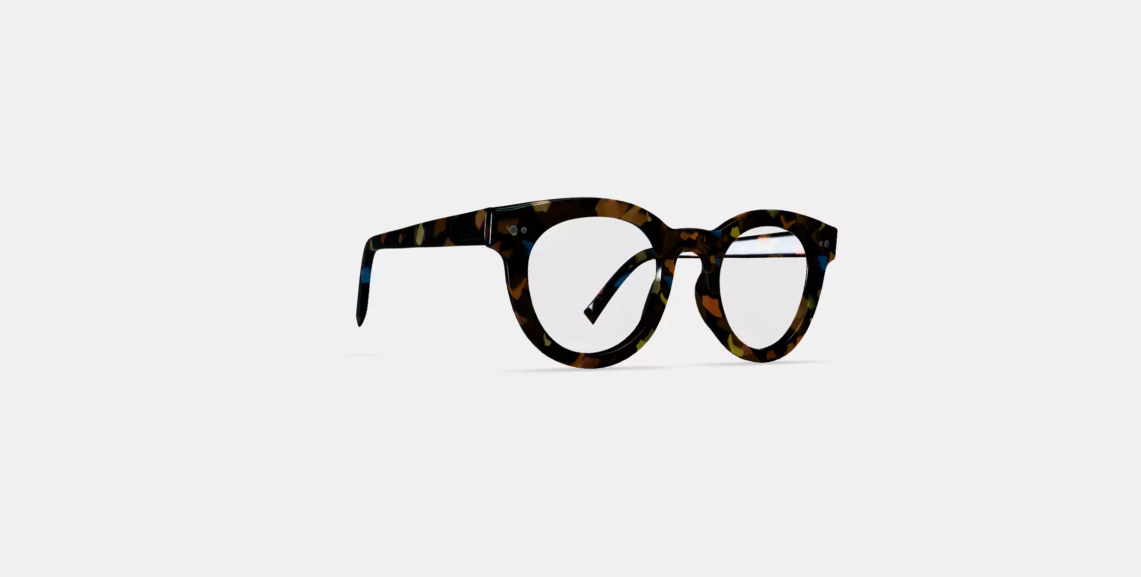 Naima Eyeglasses in Amalfi Tortoise 3D model_0