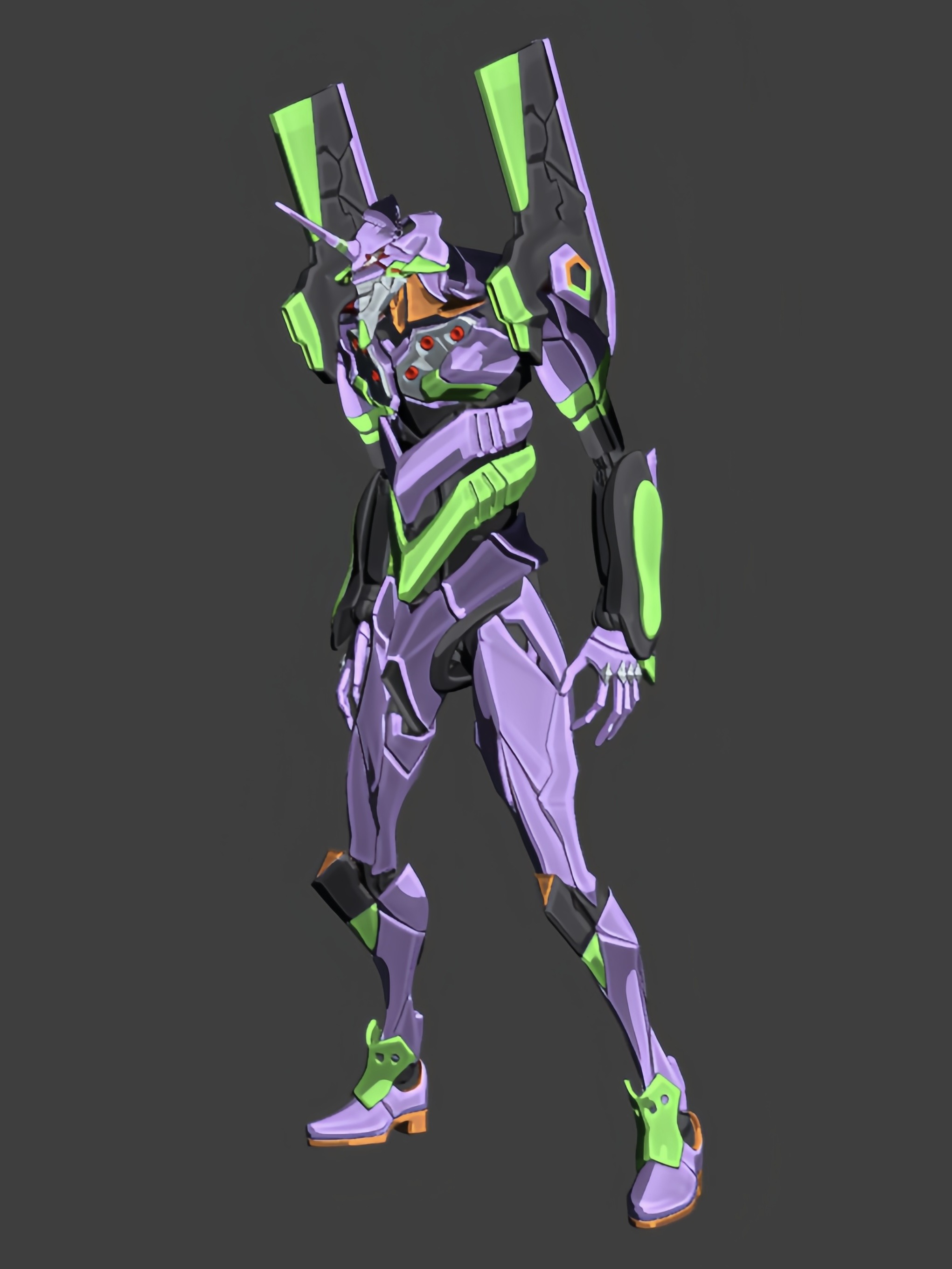 Evangelion Unit 01 - Rebuild of Evangelion 3D model_1