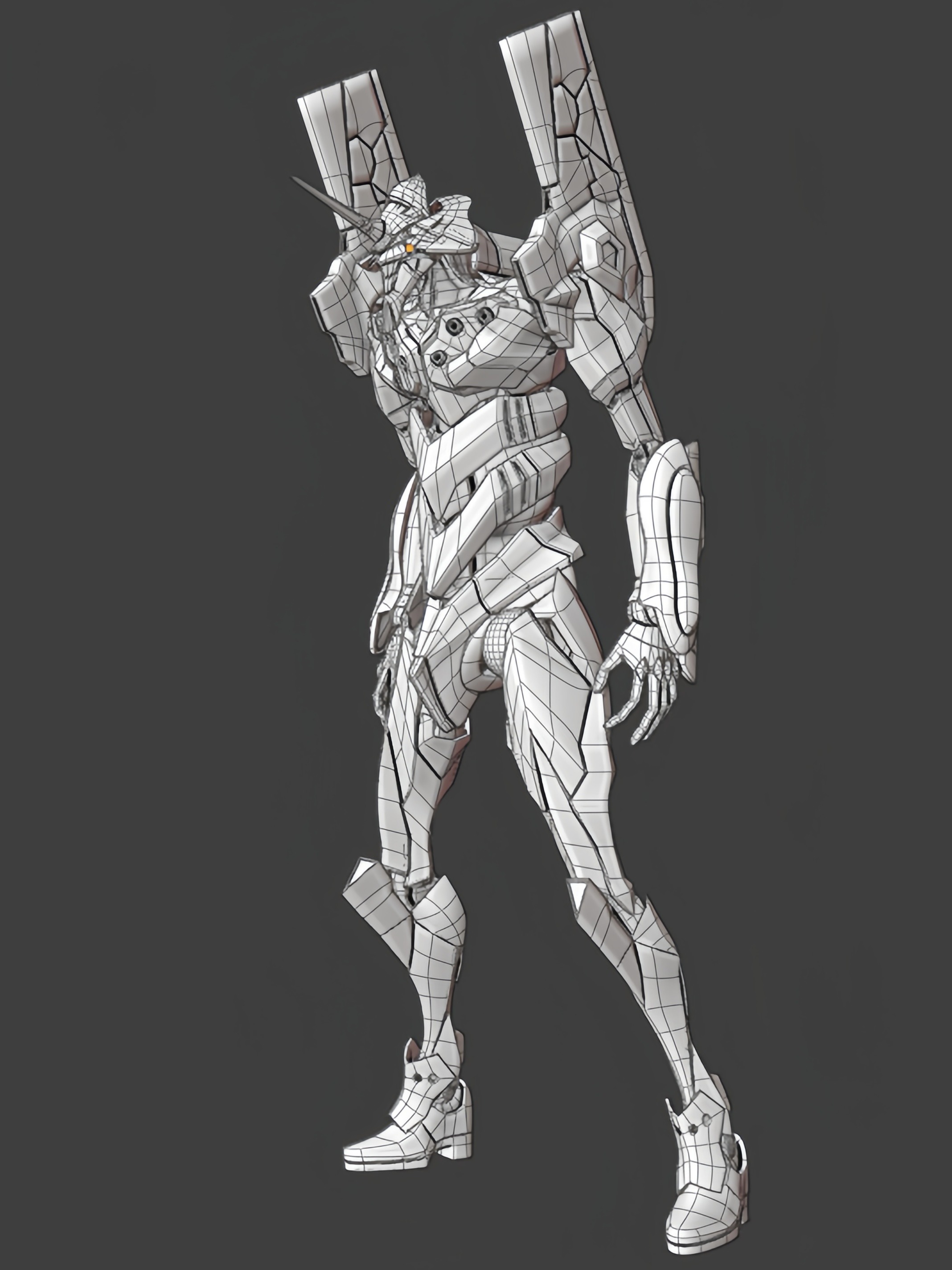 Evangelion Unit 01 - Rebuild of Evangelion 3D model_4