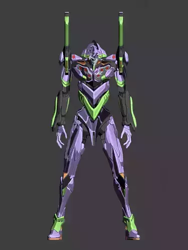 Evangelion Unit 01 - Rebuild of Evangelion 3D model