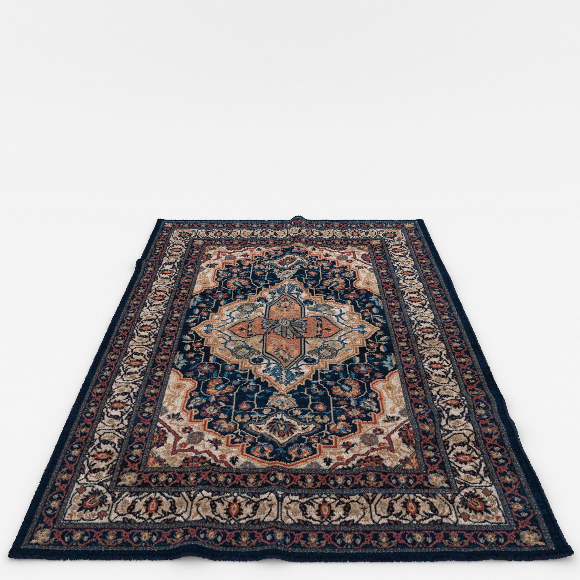 Rugs No 996 Low-poly 3D model_4