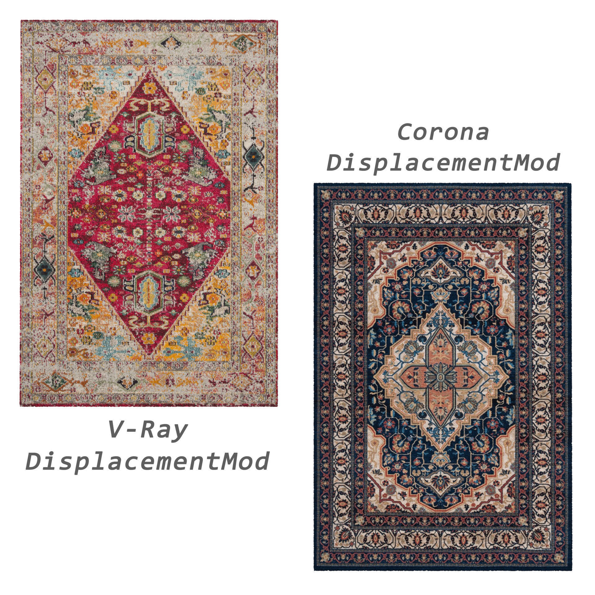 Rugs No 996 Low-poly 3D model_2