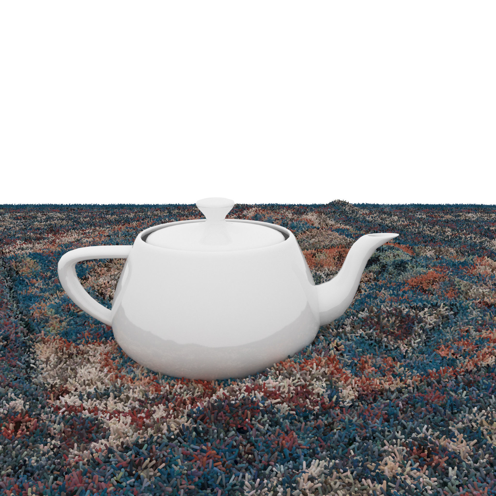 Rugs No 996 Low-poly 3D model_7