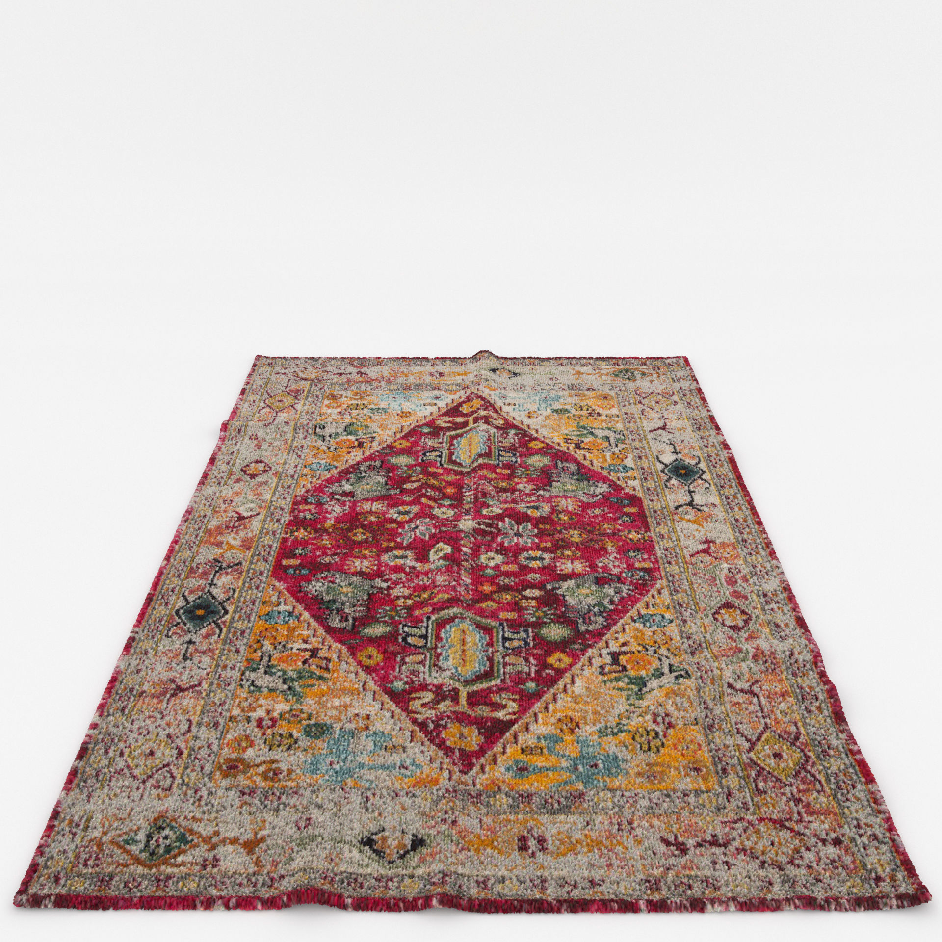 Rugs No 996 Low-poly 3D model_5