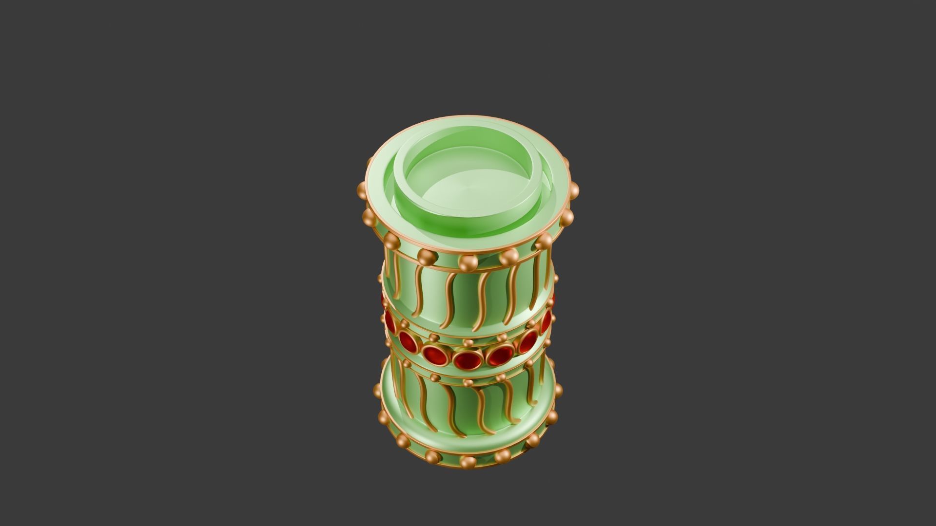 Decorative Candle Holder 3D print model_4