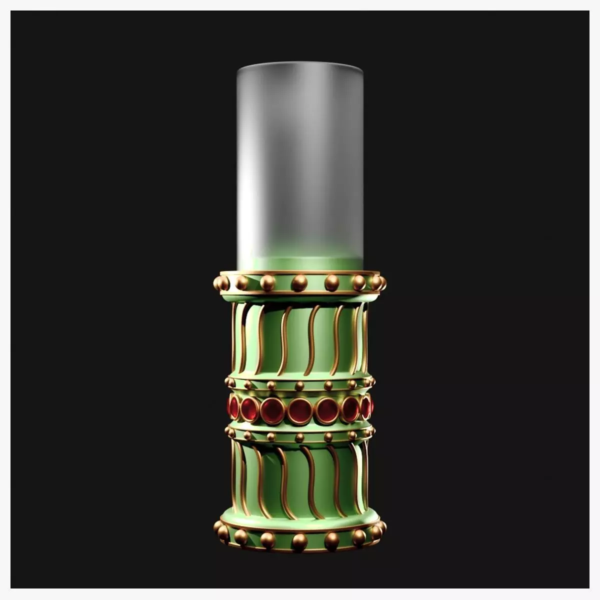 Decorative Candle Holder 3D print model_0