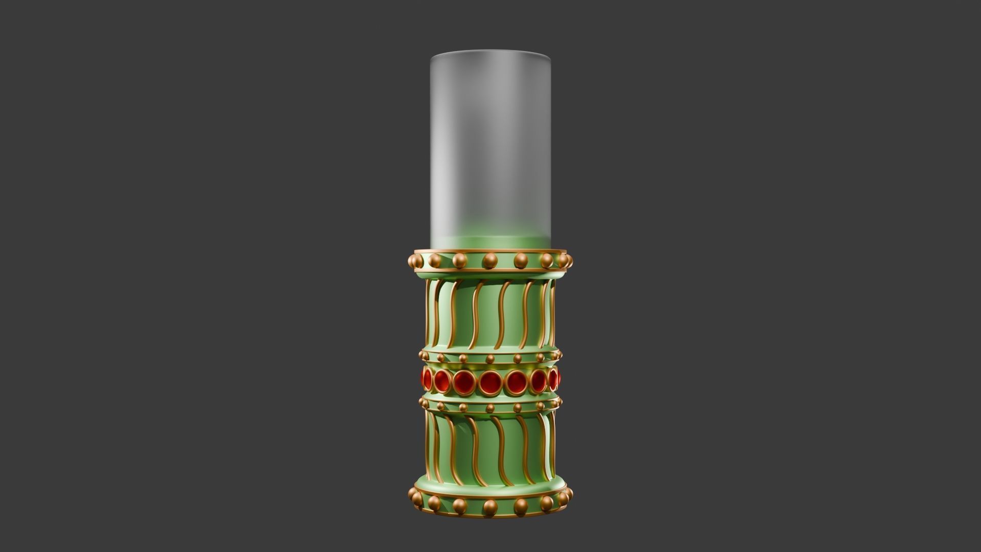 Decorative Candle Holder 3D print model_2