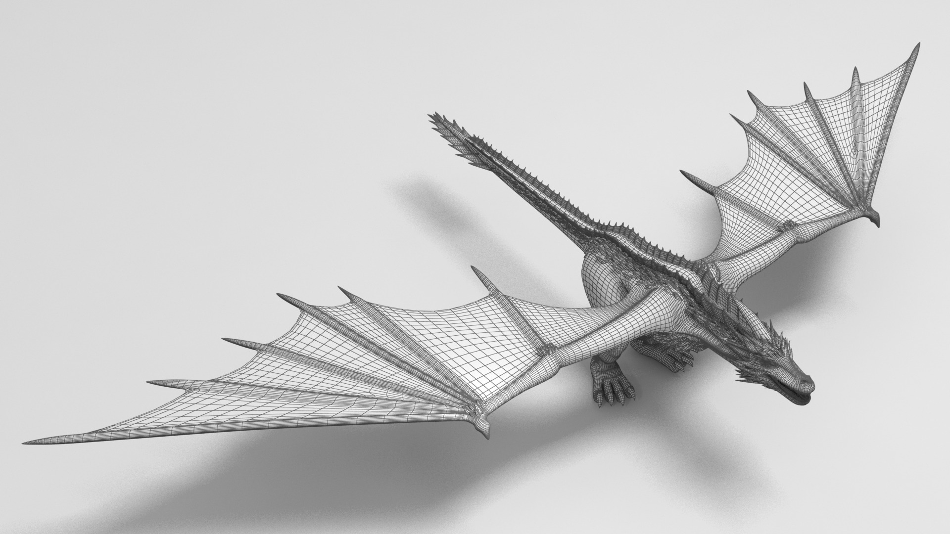 Dragon 03 3D model_13