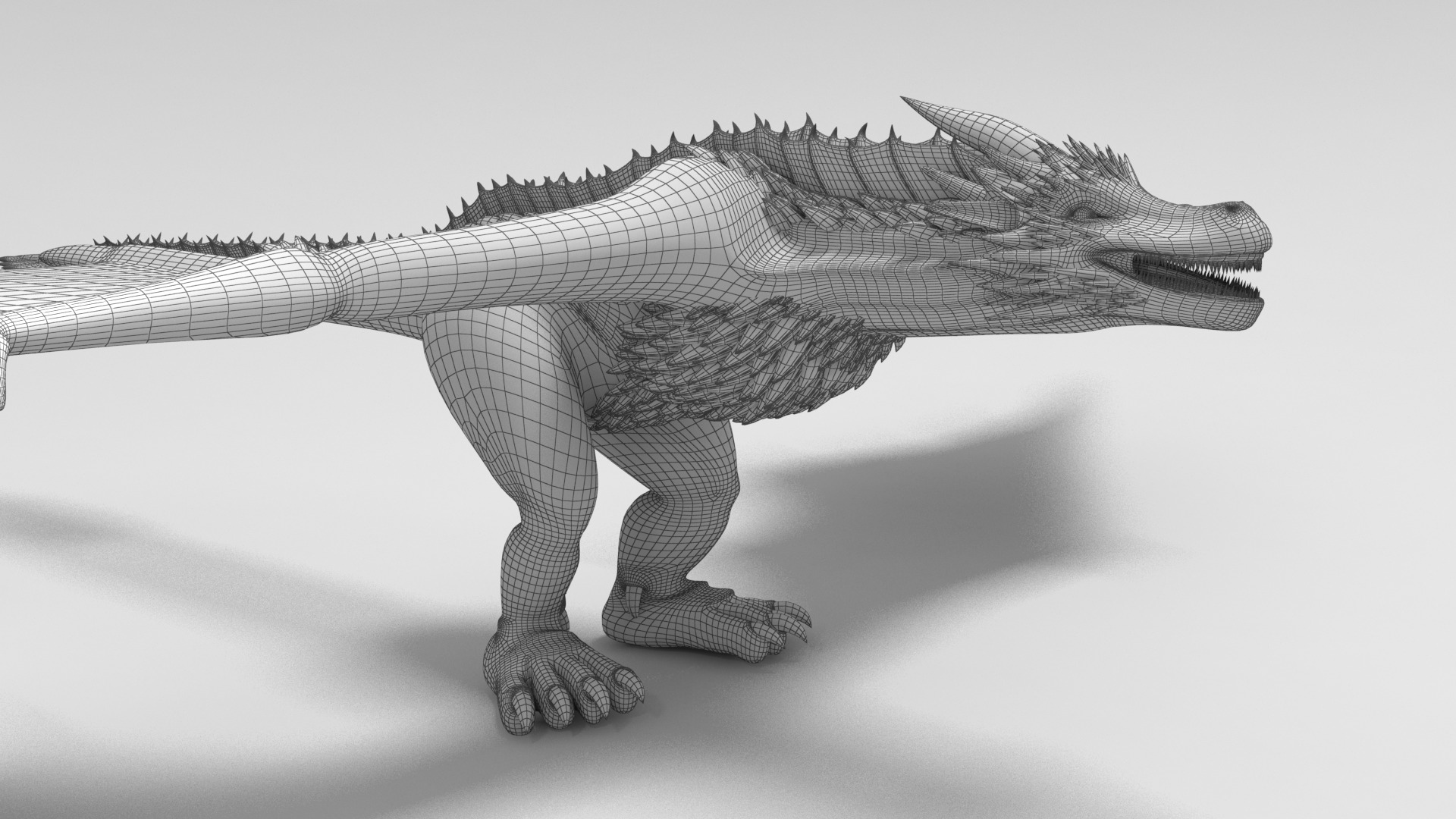 Dragon 03 3D model_14