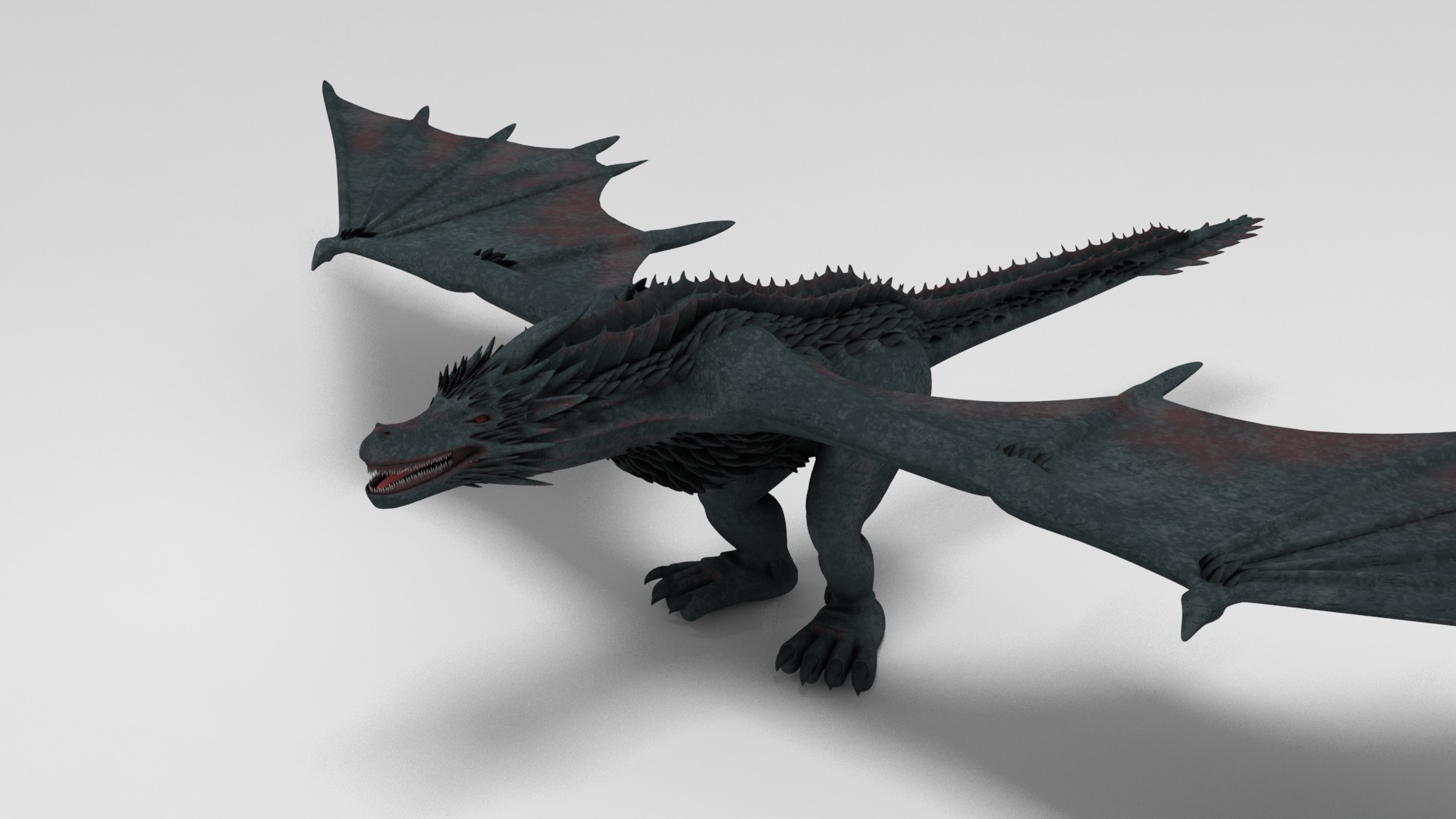 Dragon 03 3D model_2