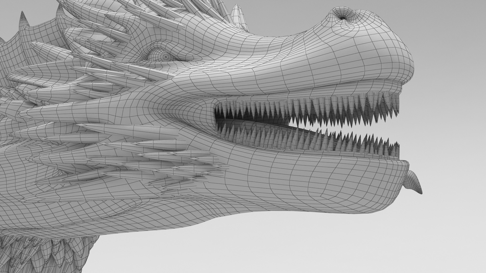 Dragon 03 3D model_17