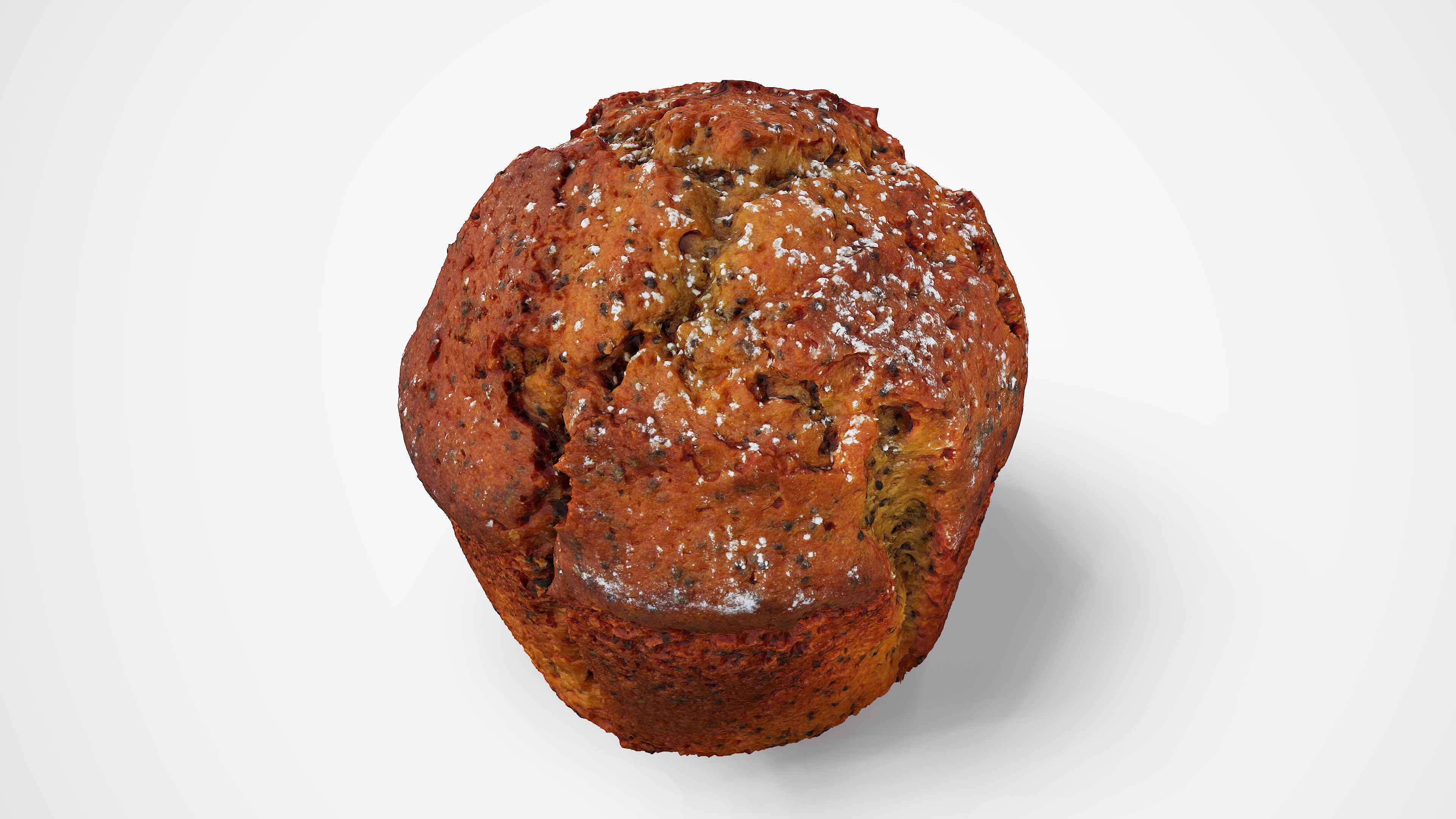 Muffin - Photorealistic Scan Low-poly 3D model_10