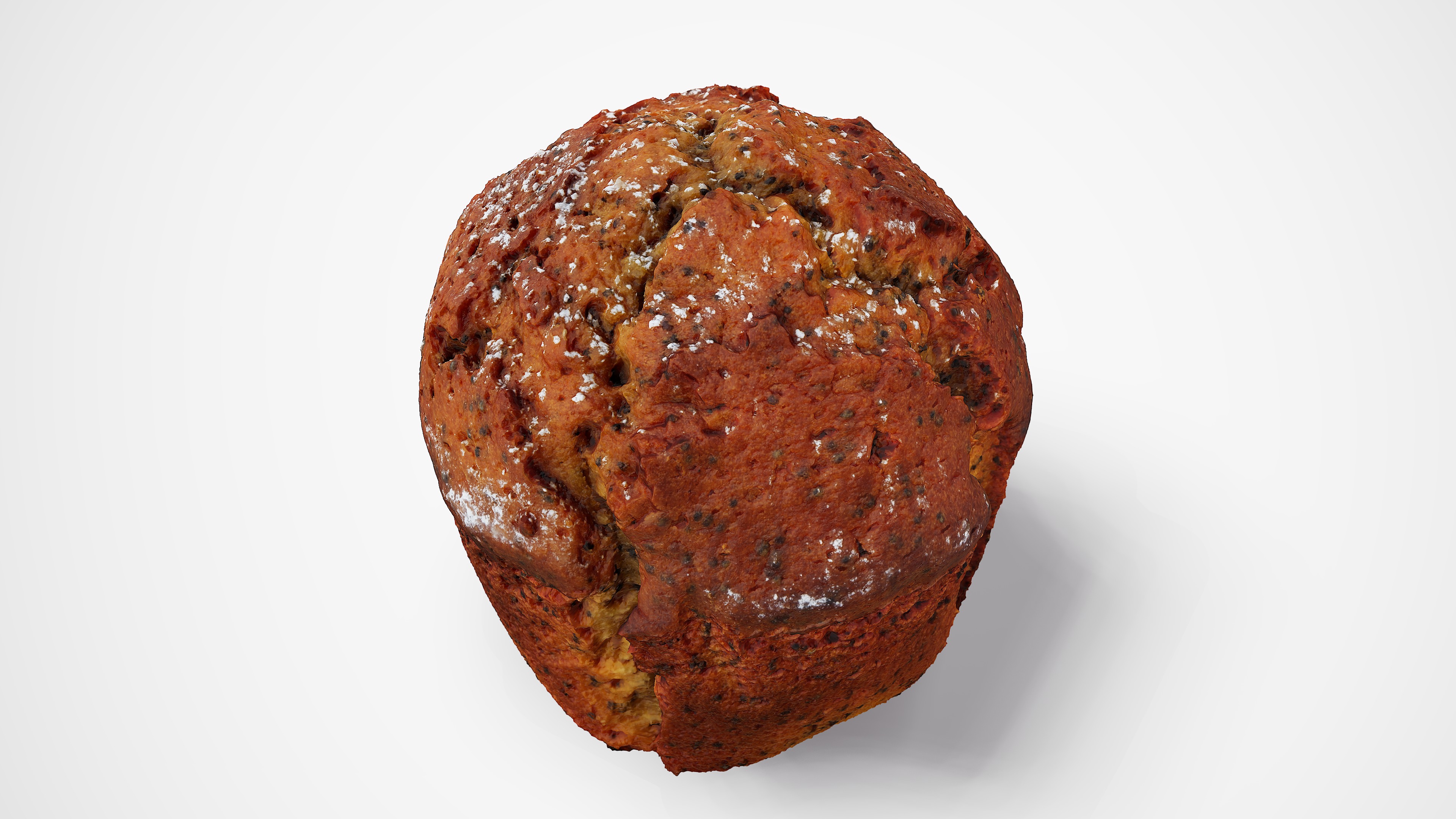 Muffin - Photorealistic Scan Low-poly 3D model_15