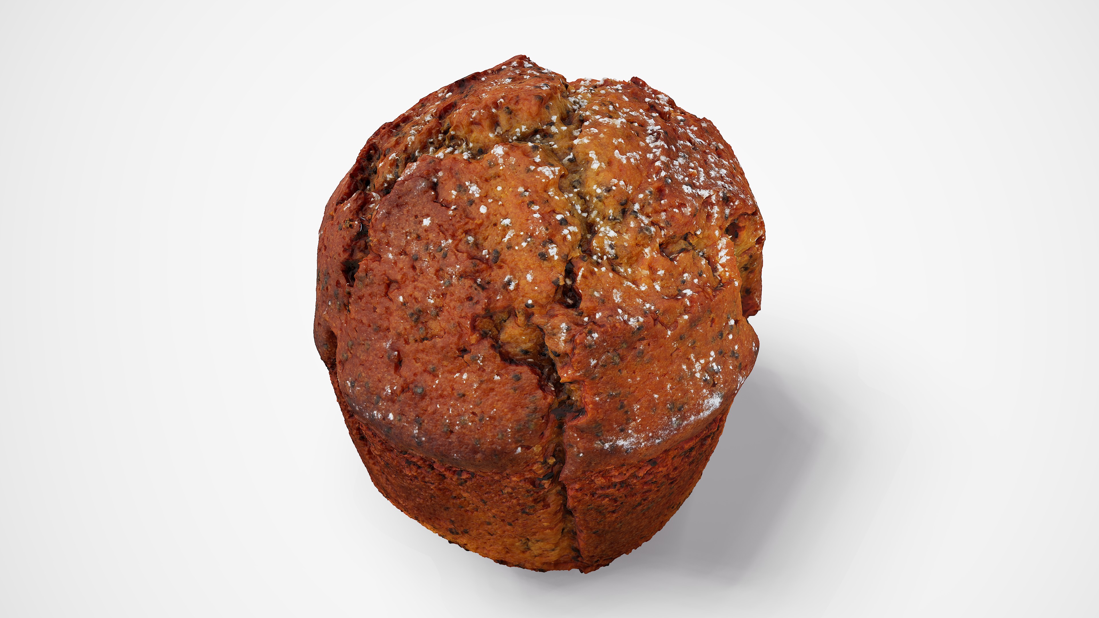 Muffin - Photorealistic Scan Low-poly 3D model_11