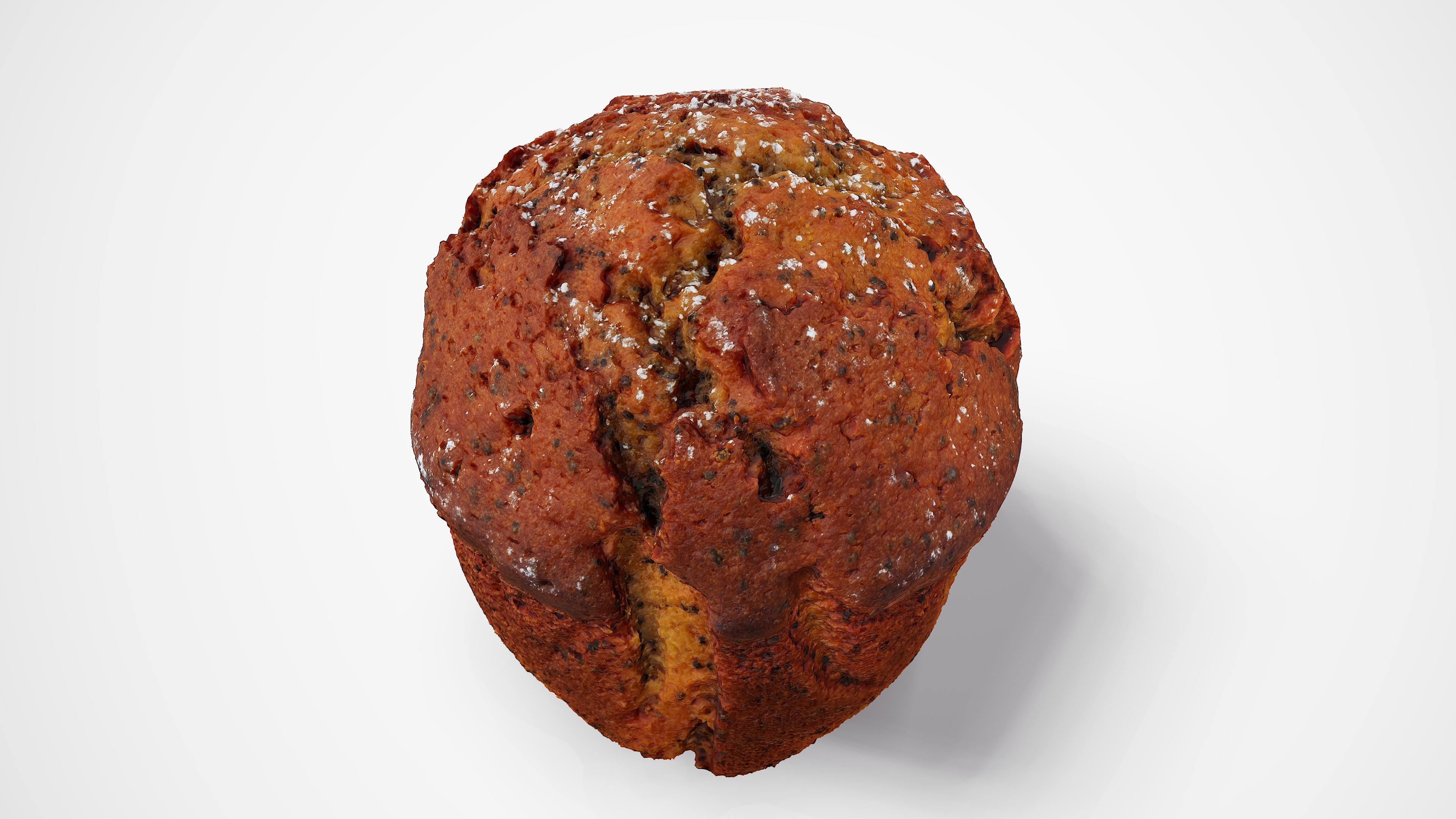 Muffin - Photorealistic Scan Low-poly 3D model_13