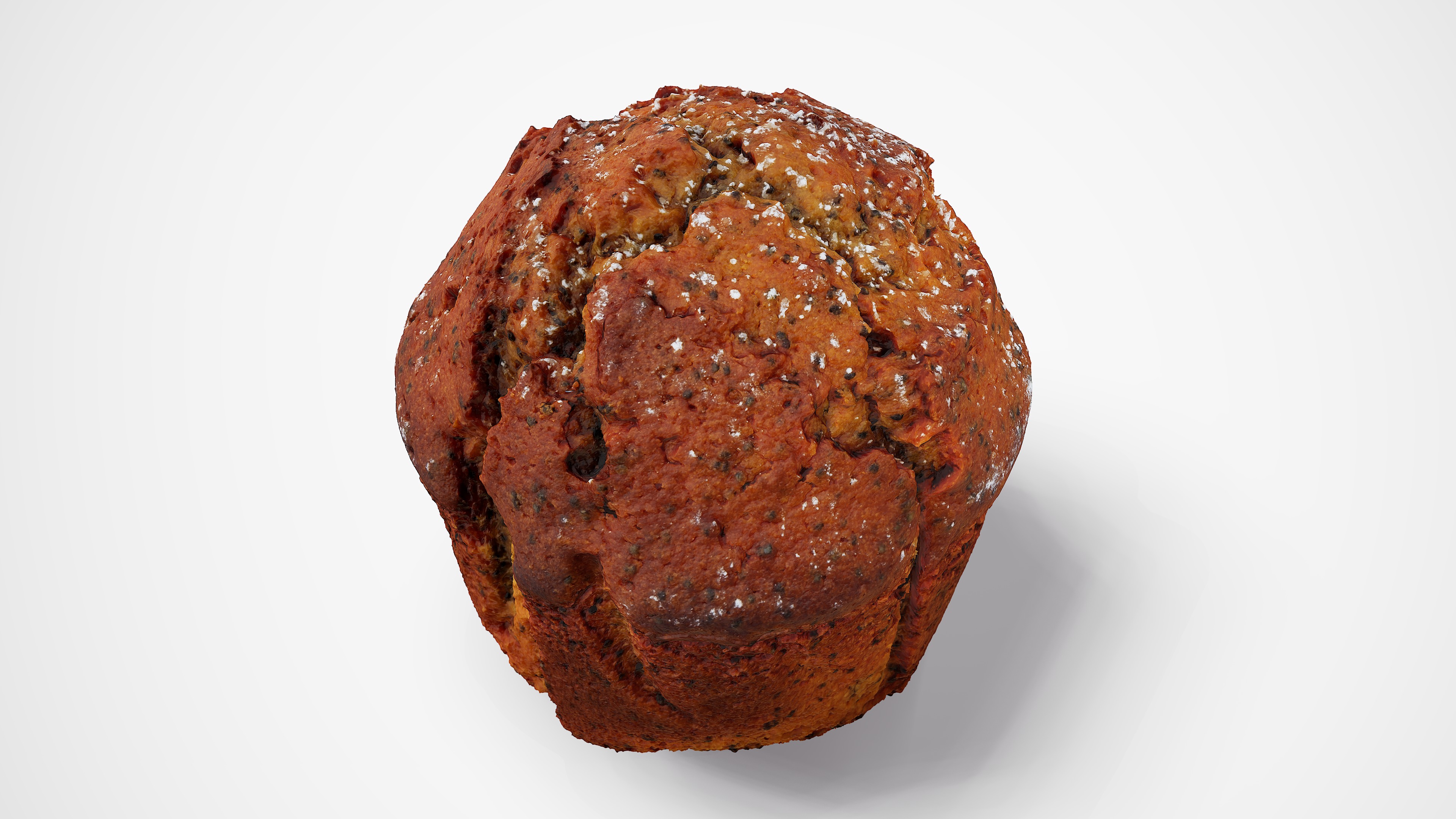 Muffin - Photorealistic Scan Low-poly 3D model_12
