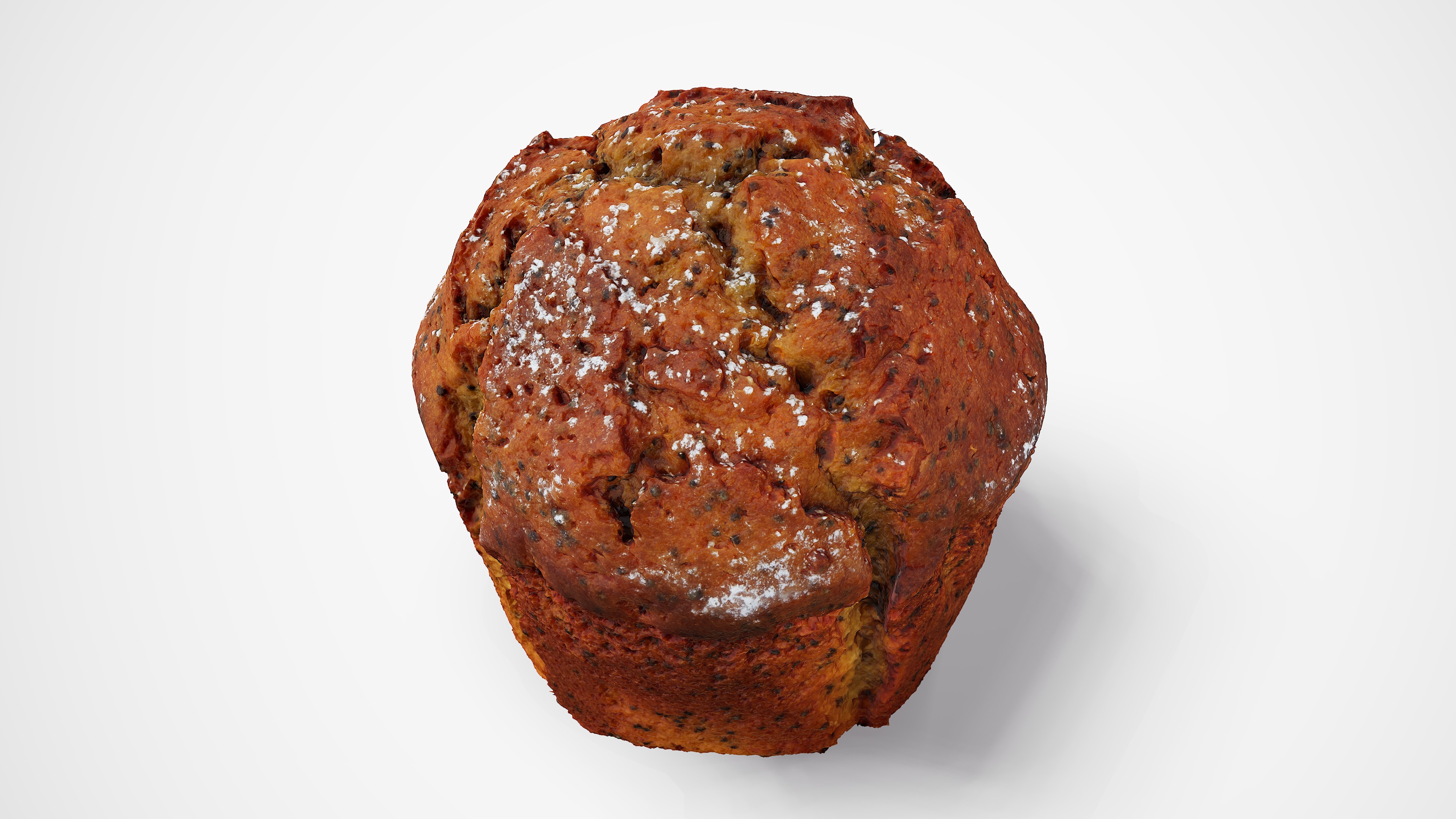 Muffin - Photorealistic Scan Low-poly 3D model_2
