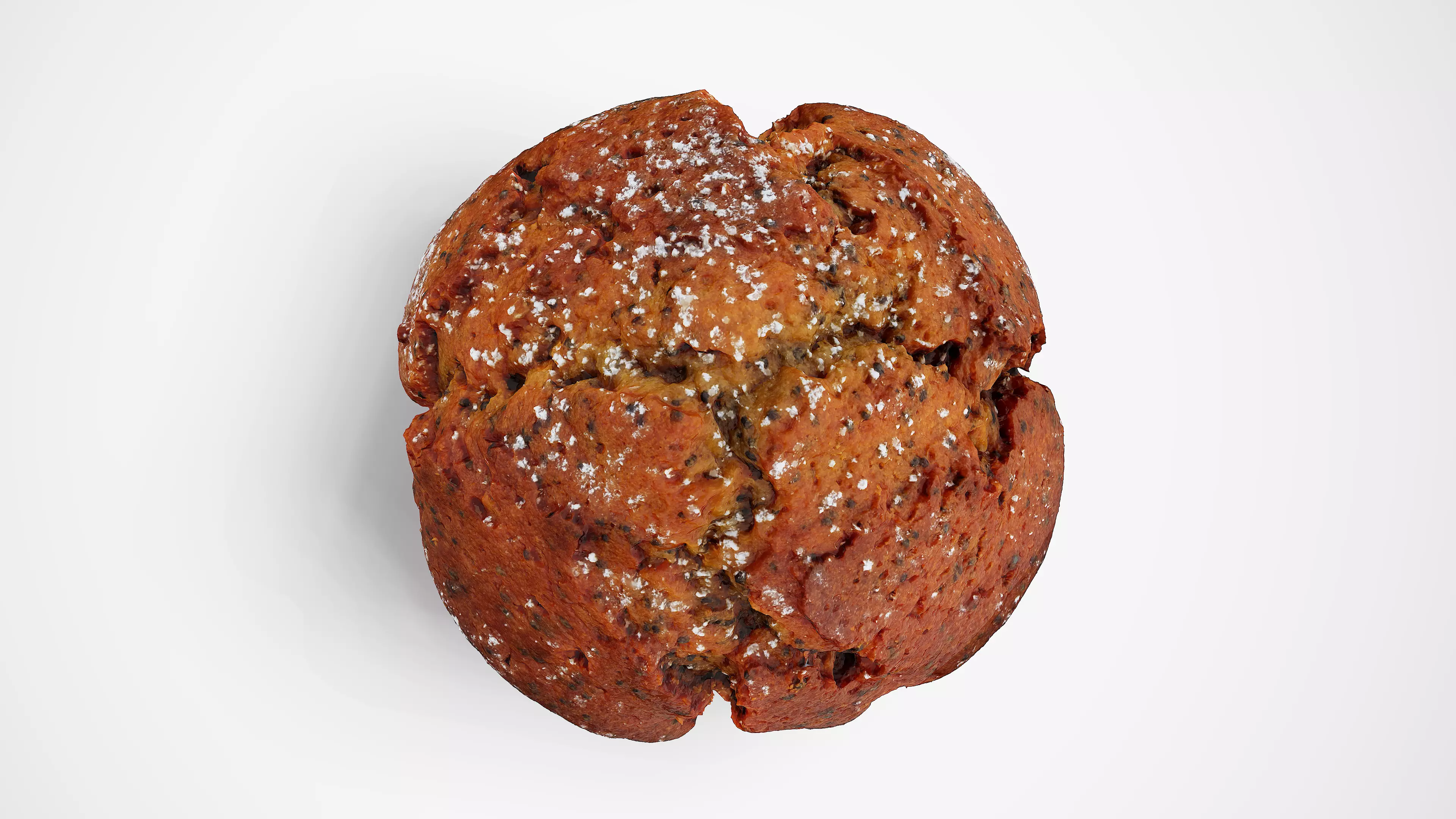 Muffin - Photorealistic Scan Low-poly 3D model_0