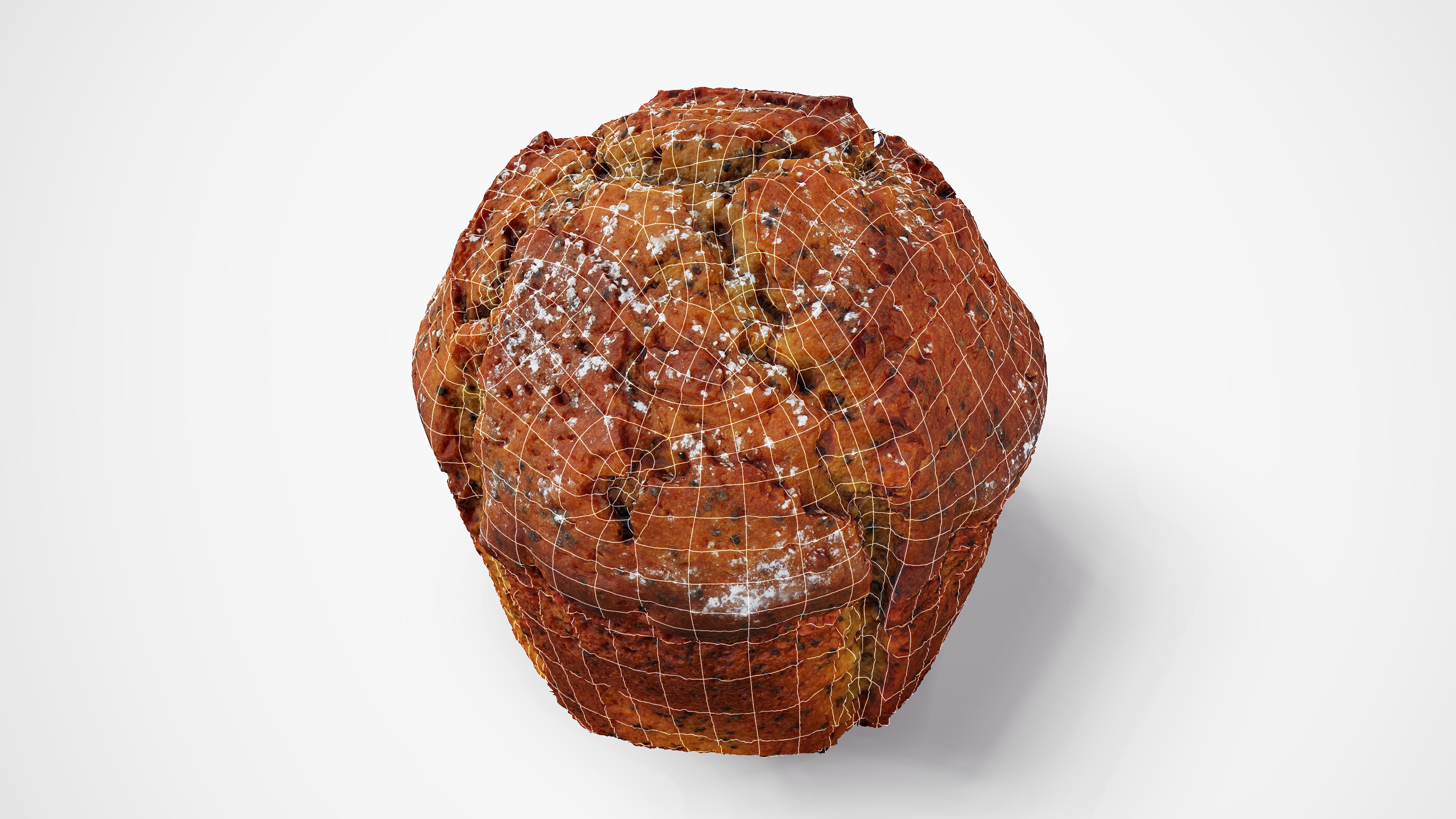 Muffin - Photorealistic Scan Low-poly 3D model_3