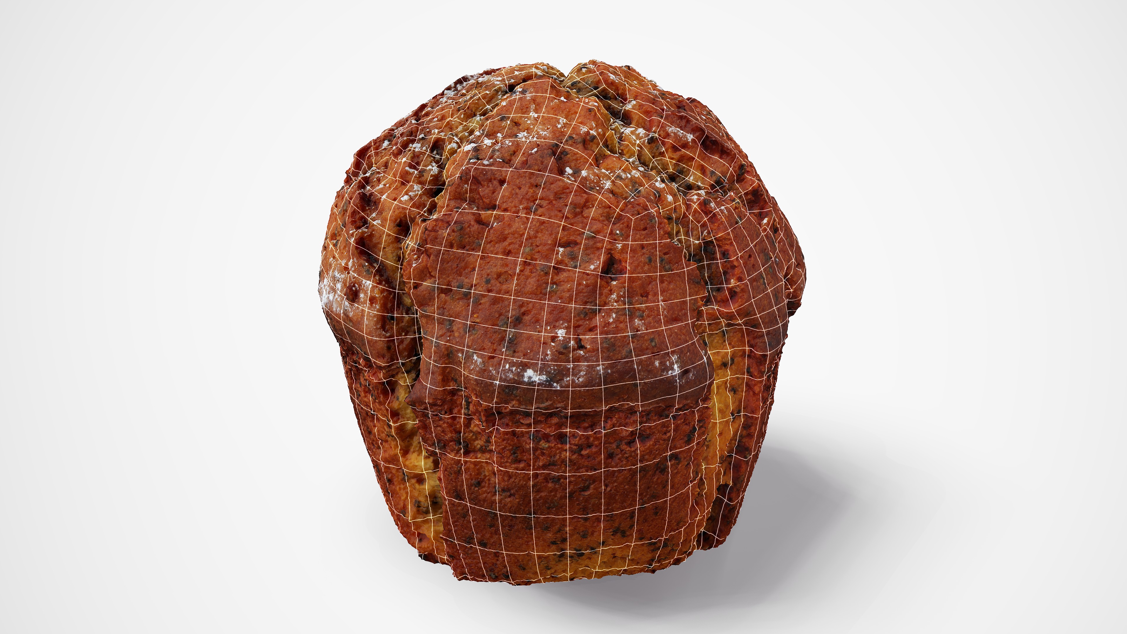 Muffin - Photorealistic Scan Low-poly 3D model_5